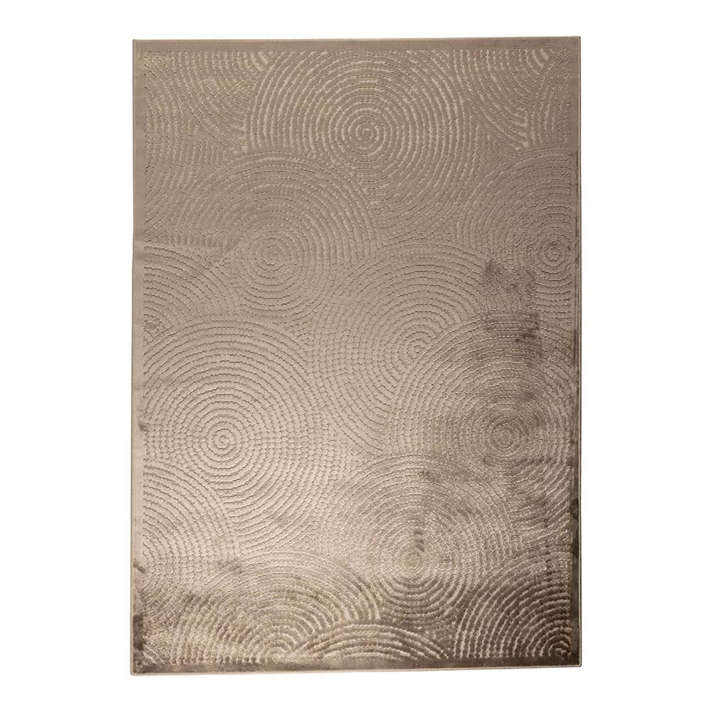 Dutchbone Dots Vloerkleed 200 x 300 cm - Bruin