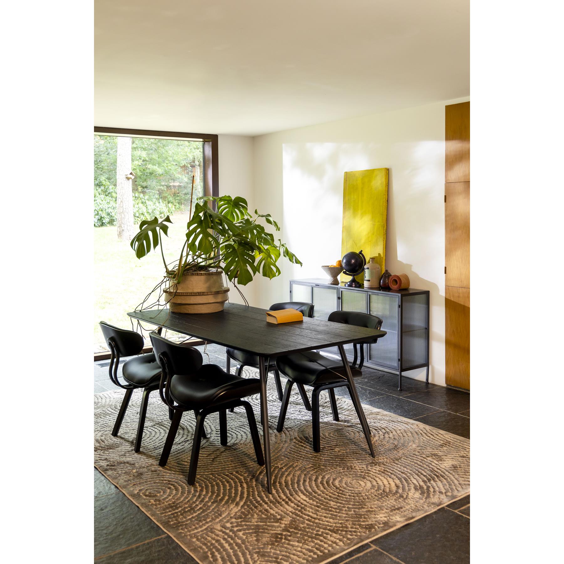 Dutchbone Dots Vloerkleed 200 x 300 cm - Bruin