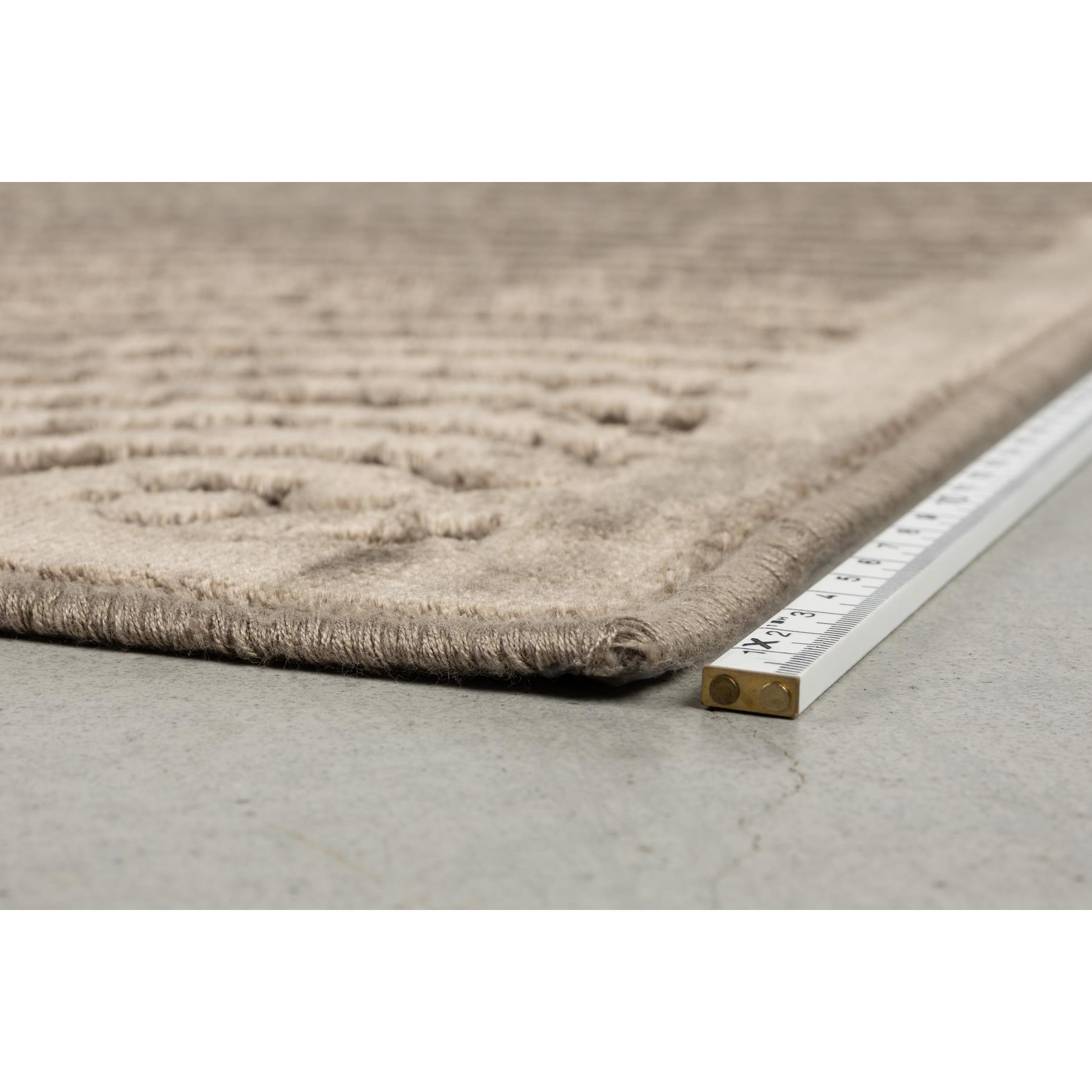 Dutchbone Dots Vloerkleed 200 x 300 cm - Bruin