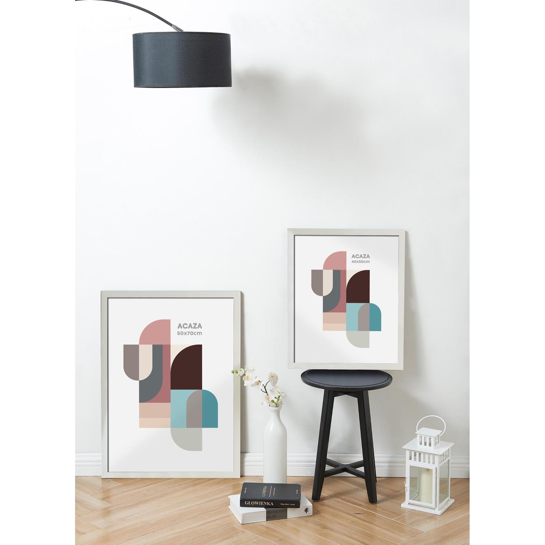 Fotokader - 50x70cm - MDF hout - Wit