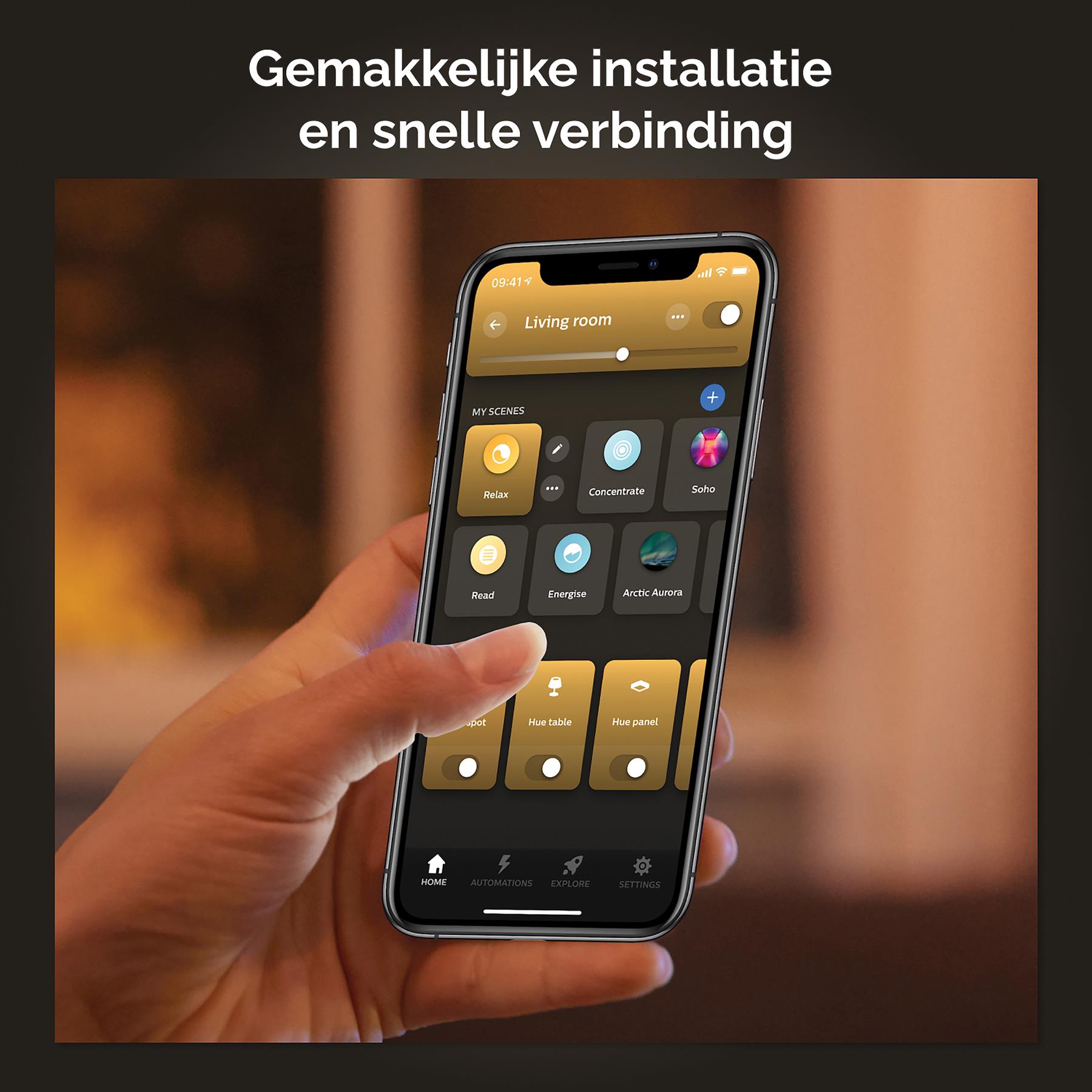 Philips Hue White Ambiance Milliskin Inbouwspot - GU10 - 1-pack