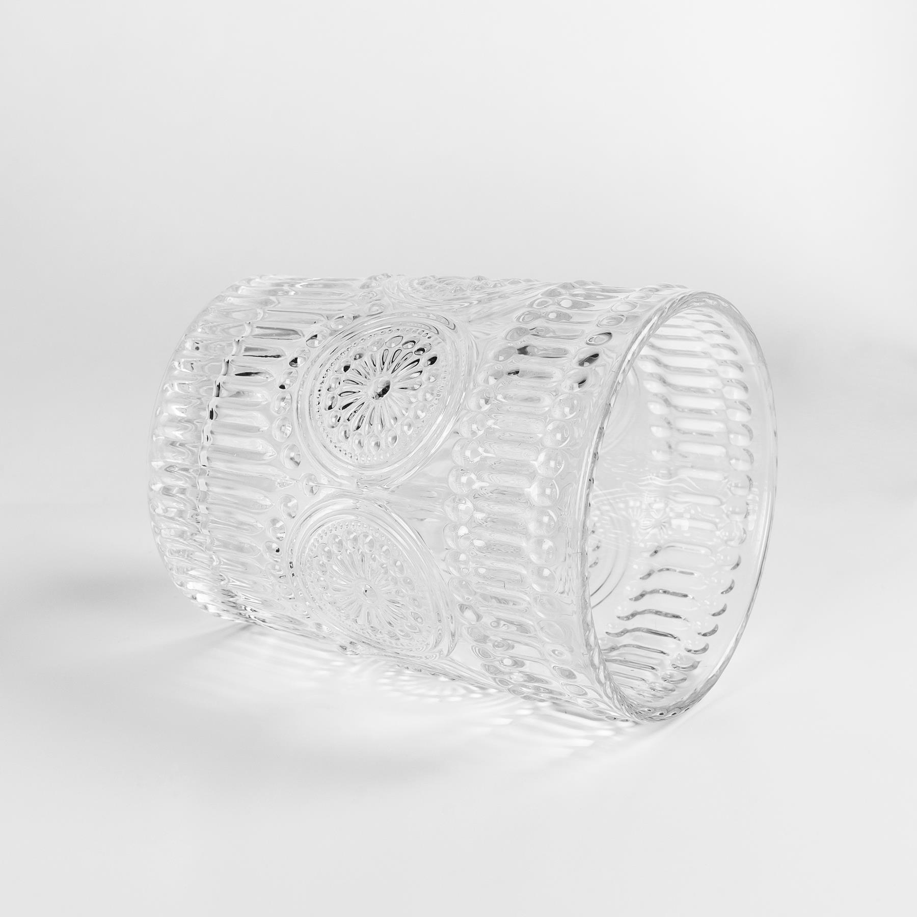 Krumble Waterglas vintage - 260 ml - Set van 6