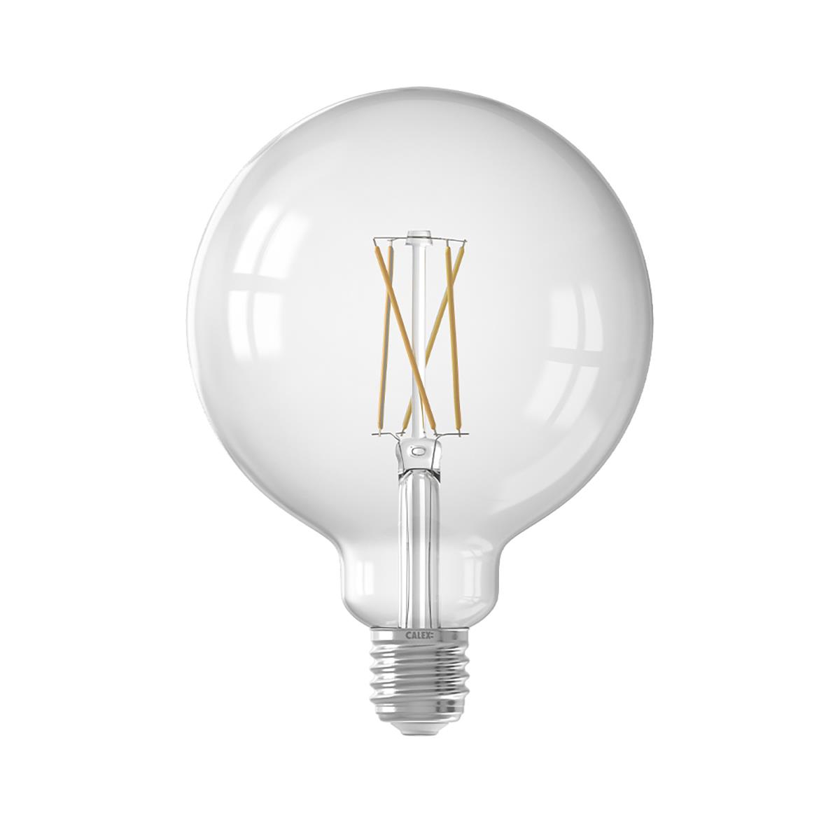 QAZQA Smart ronde hanglamp zwart 50 cm incl. Wifi G95 - Dos