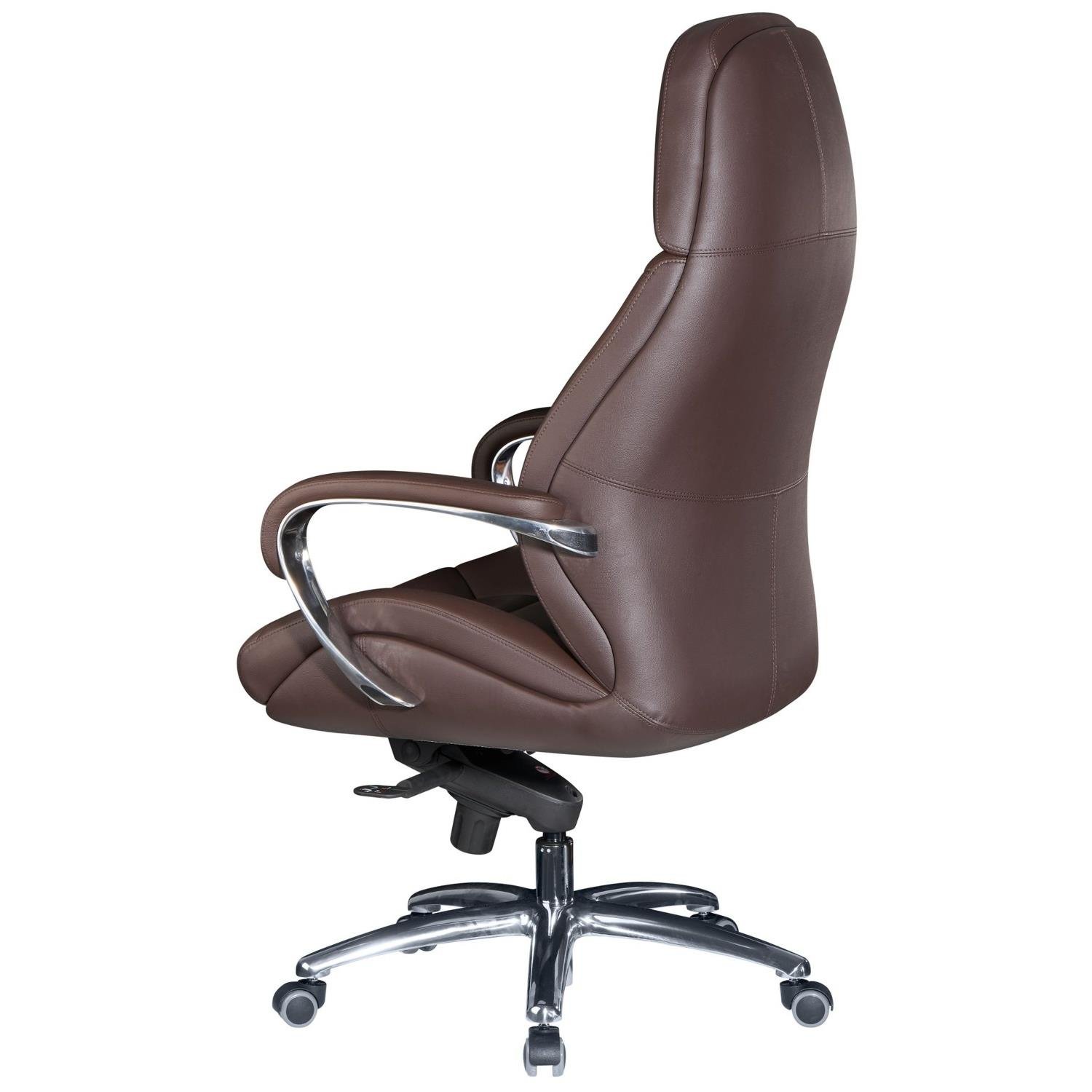 Sky Style Maxima Bureaustoel Leer Donkerbruin