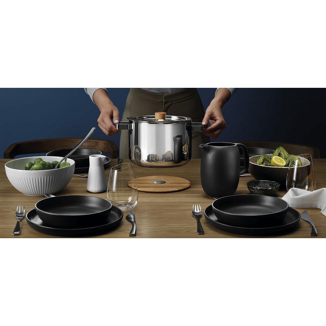 Nordic Kitchen Kookpan - Ø 25.5 cm - 6 liter - Bruin - Eva Solo