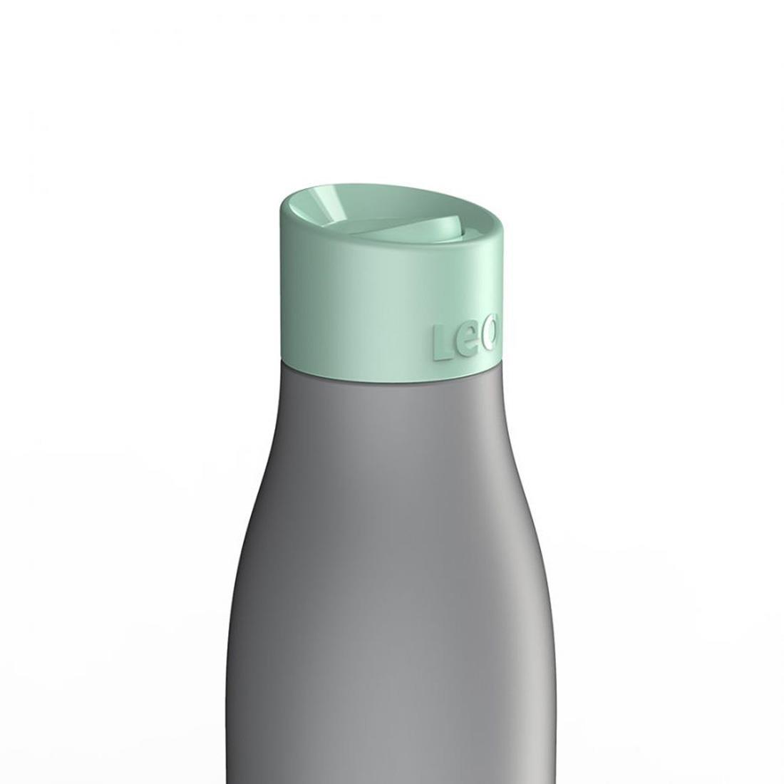 BergHOFF - Thermosfles met twee deksels, Grijs|Groen - RVS - BergHOFF|