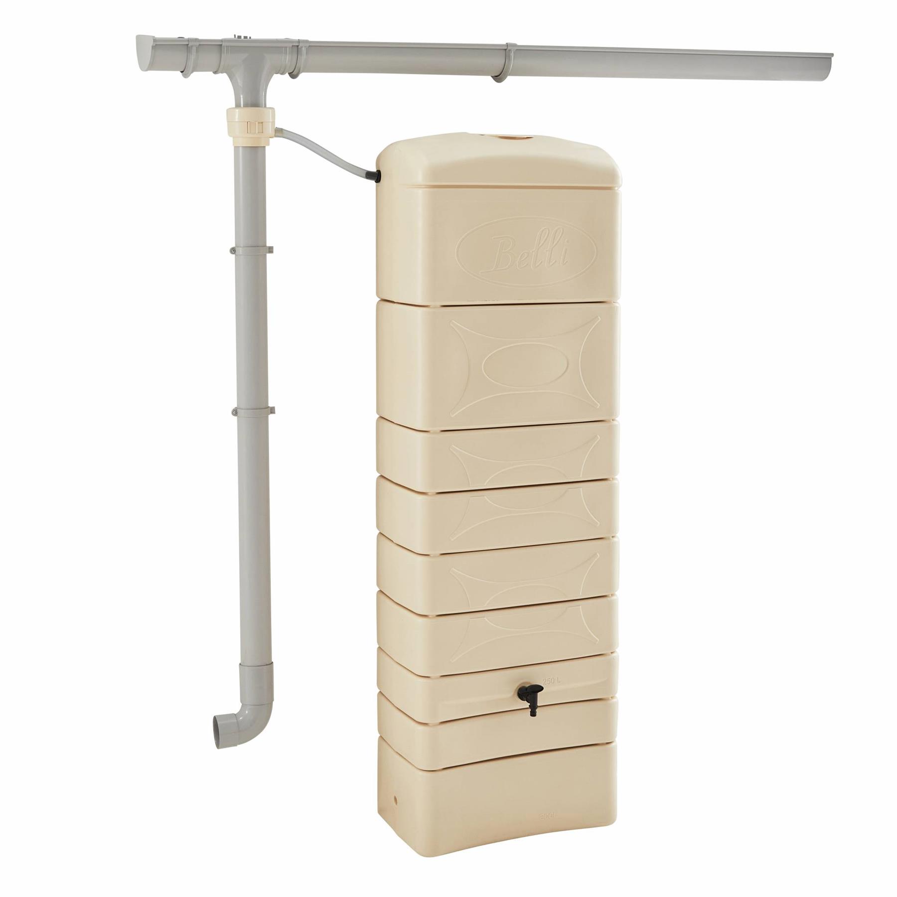 sweeek - Muurtank regenton, Chastang 300L met gootaansluitset