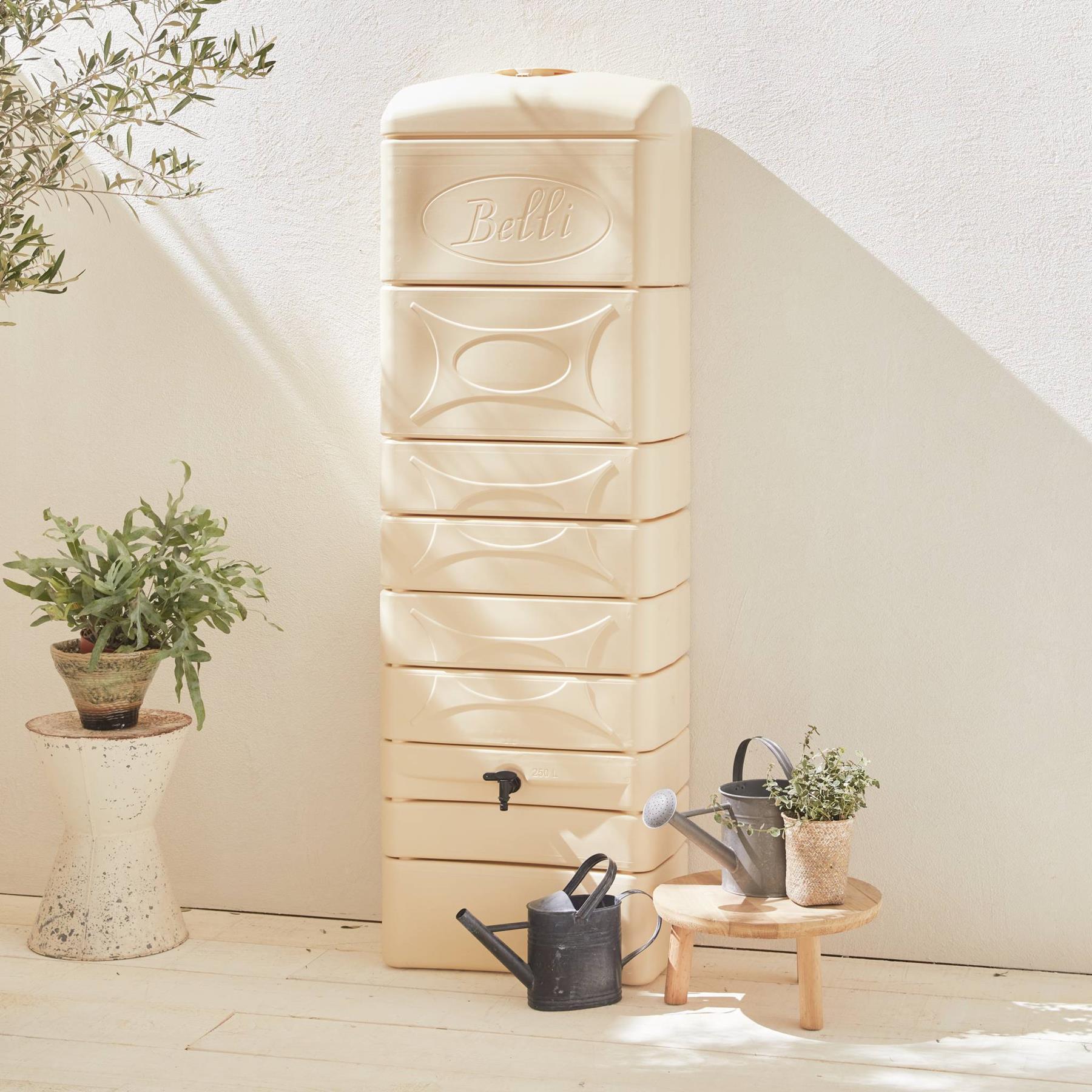 sweeek - Muurtank regenton, Chastang 300L met gootaansluitset