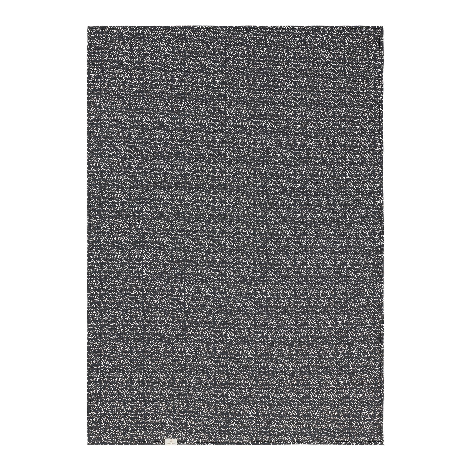 Noppies Teddy Fancy Dot Ledikantdeken - Forged Iron
