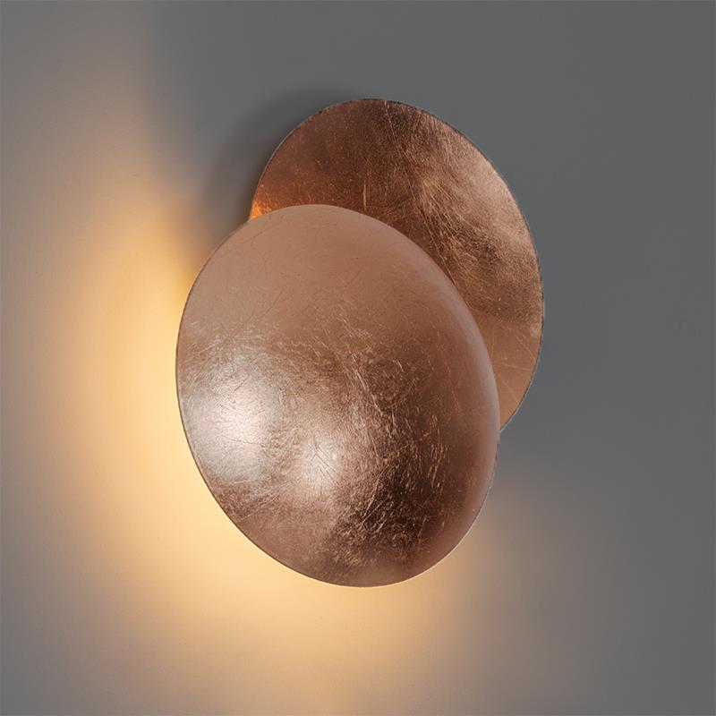 QAZQA Moderne wandlamp koper - Sunrise