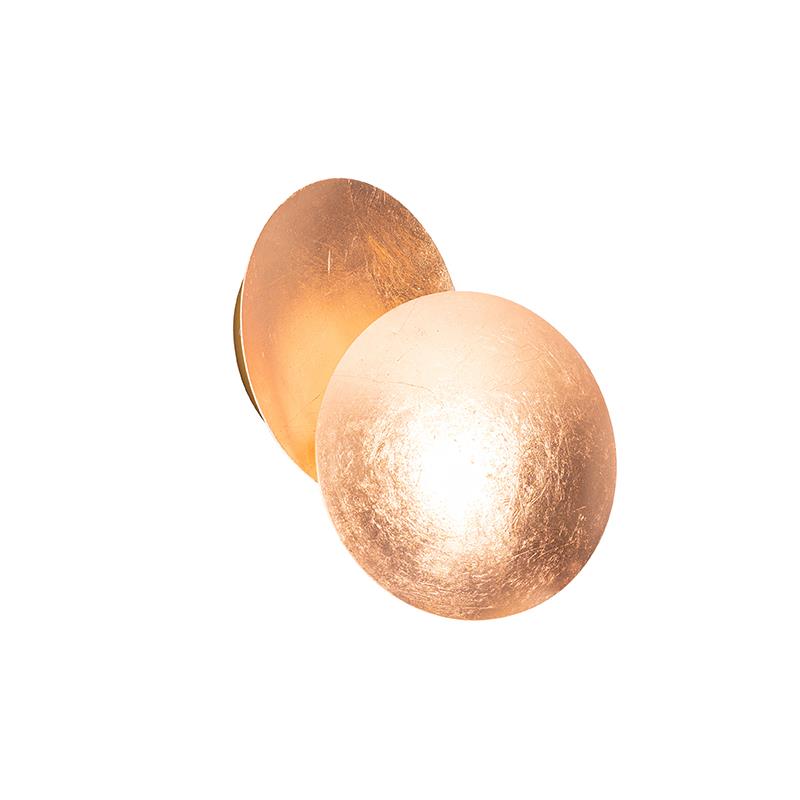 QAZQA Moderne wandlamp koper - Sunrise