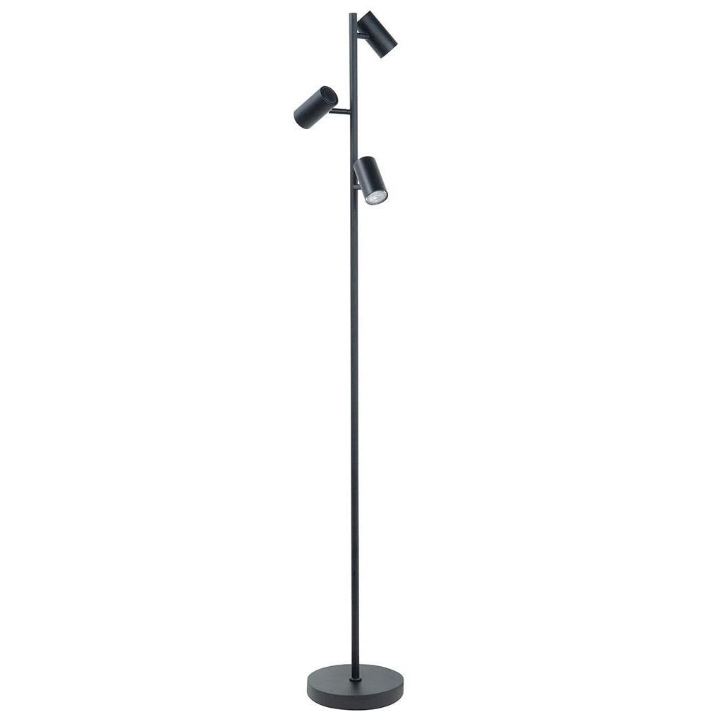 Highlight Vloerlamp Burgos Zwart 3 lichts 160cm