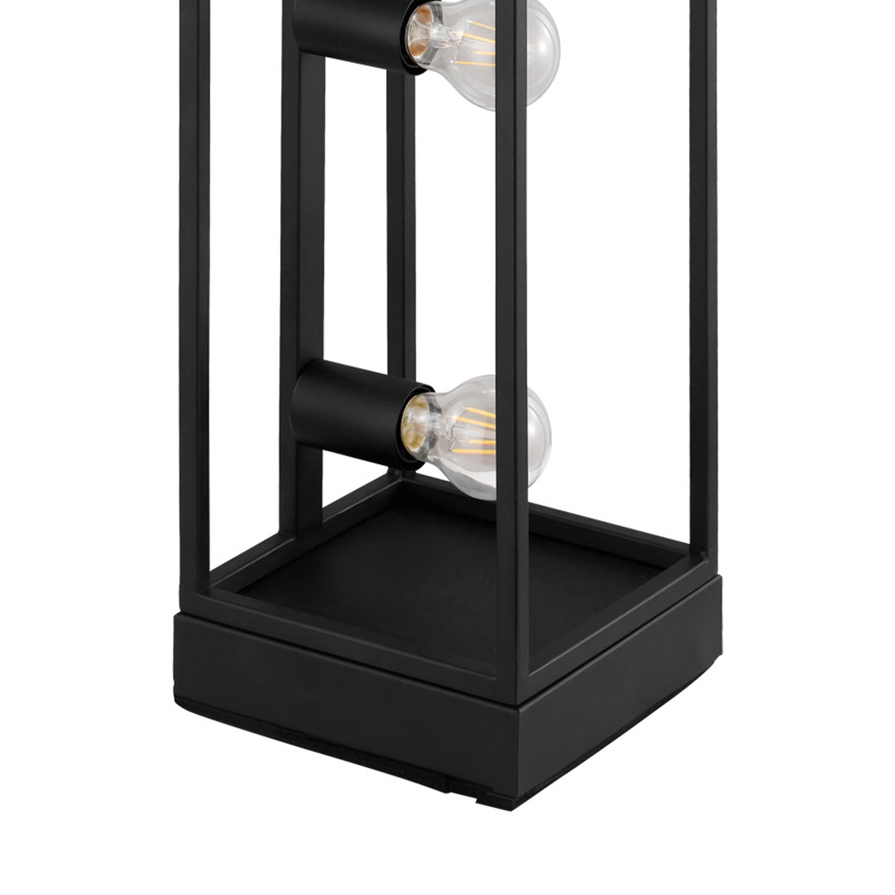EGLO Eldrick Vloerlamp - E27 - 100 cm - Zwart