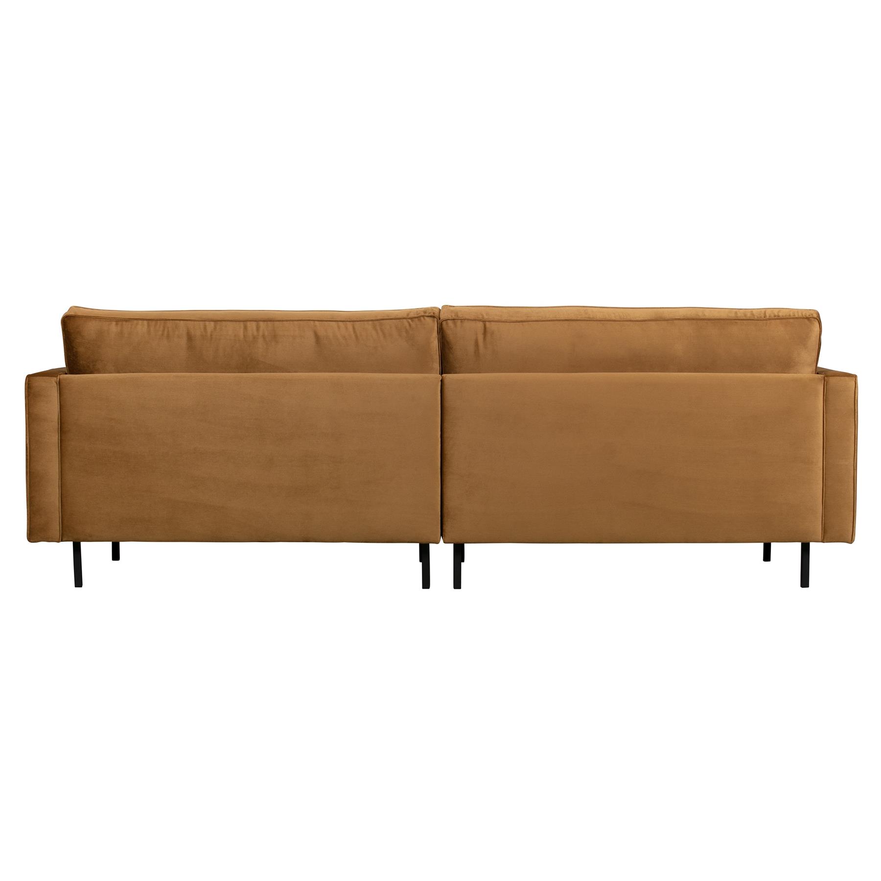 BePureHome Rodeo Classic 3-zitsbank - Velvet -  Honinggeel