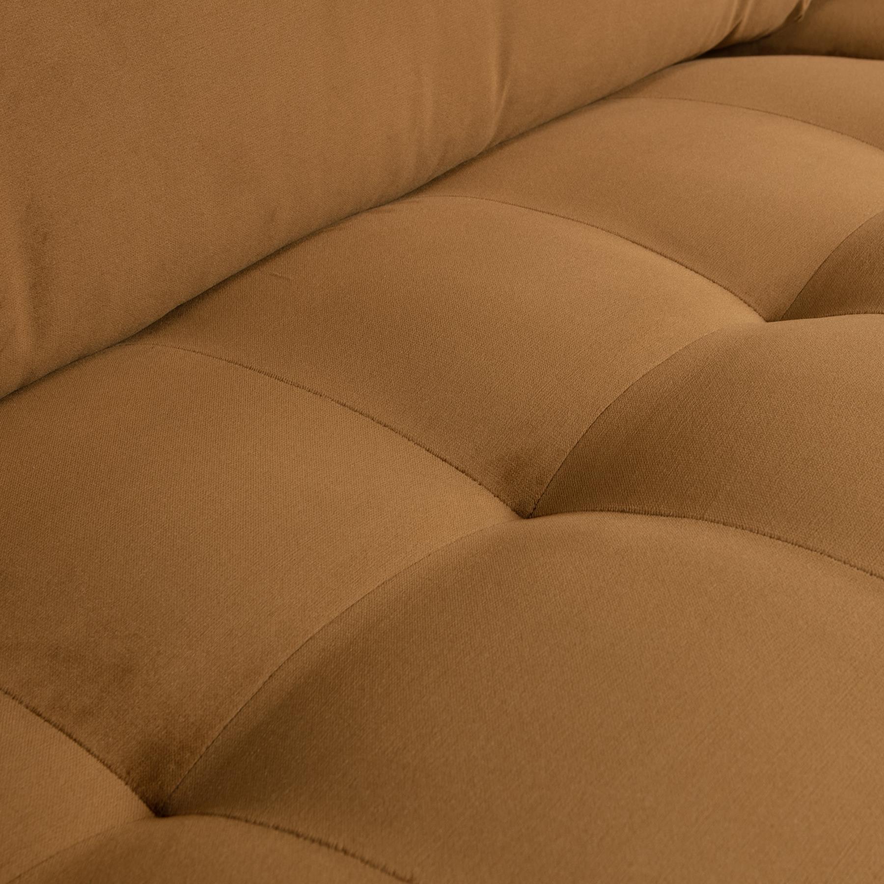 BePureHome Rodeo Classic 3-zitsbank - Velvet -  Honinggeel