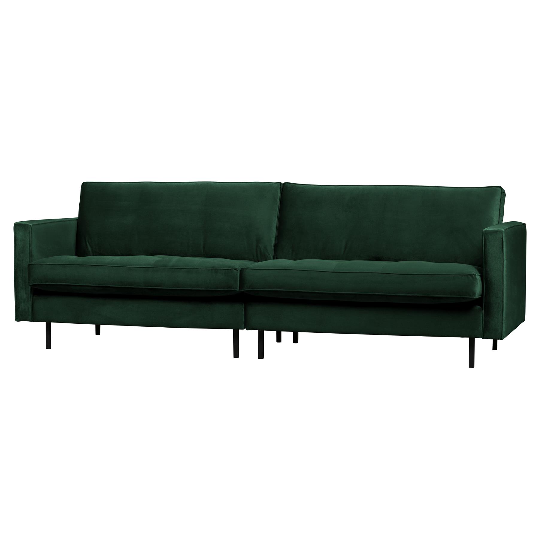 BePureHome Rodeo Classic 3-zitsbank - Velvet -  Green forest