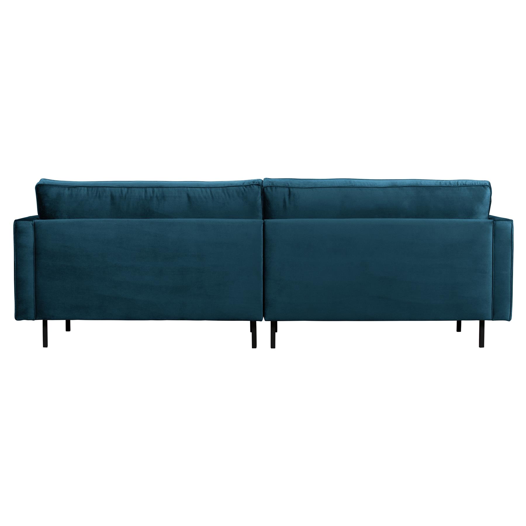 BePureHome Rodeo Classic 3-zitsbank - Velvet -  Blauw