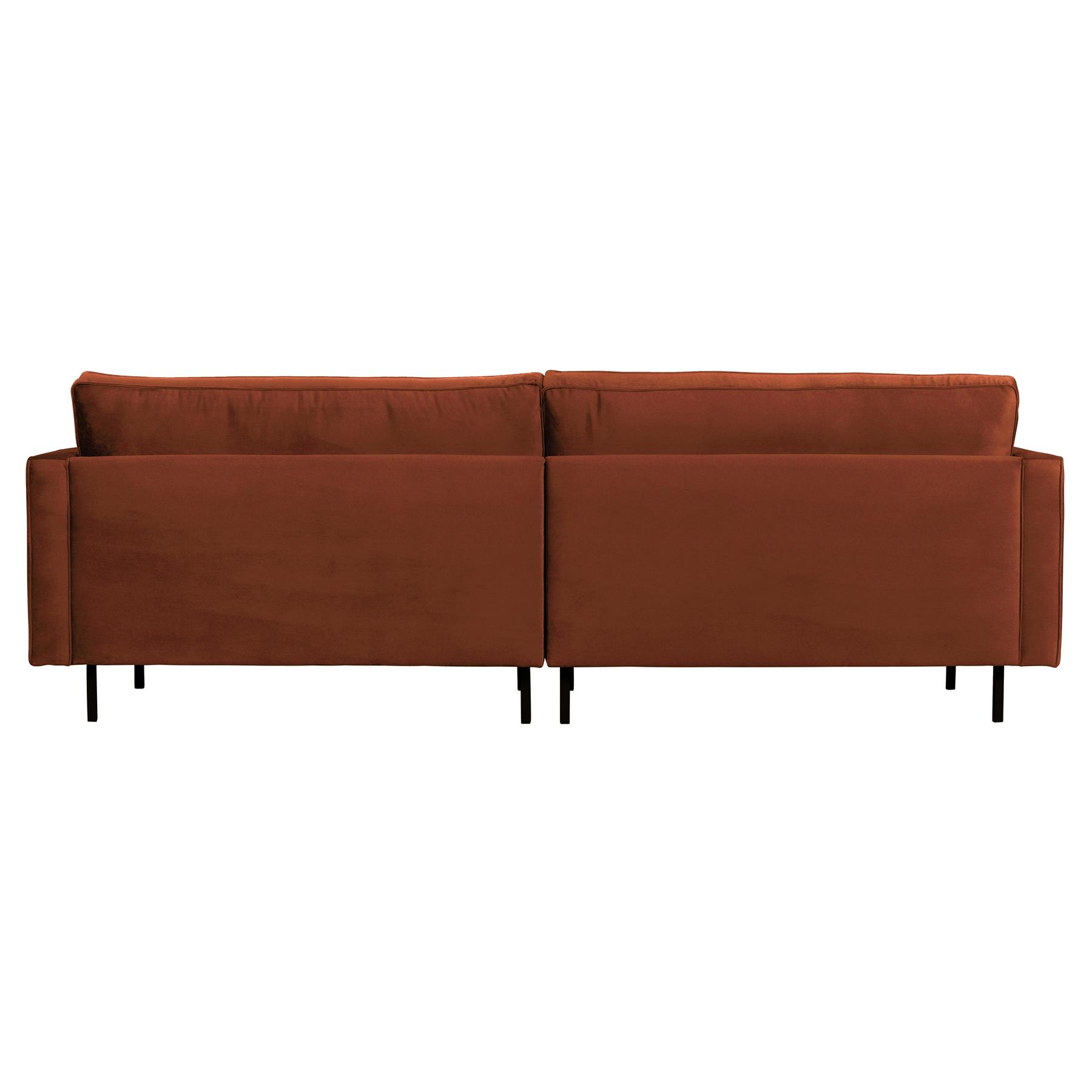 BePureHome Rodeo Classic 3-zitsbank - Velvet -  Roest