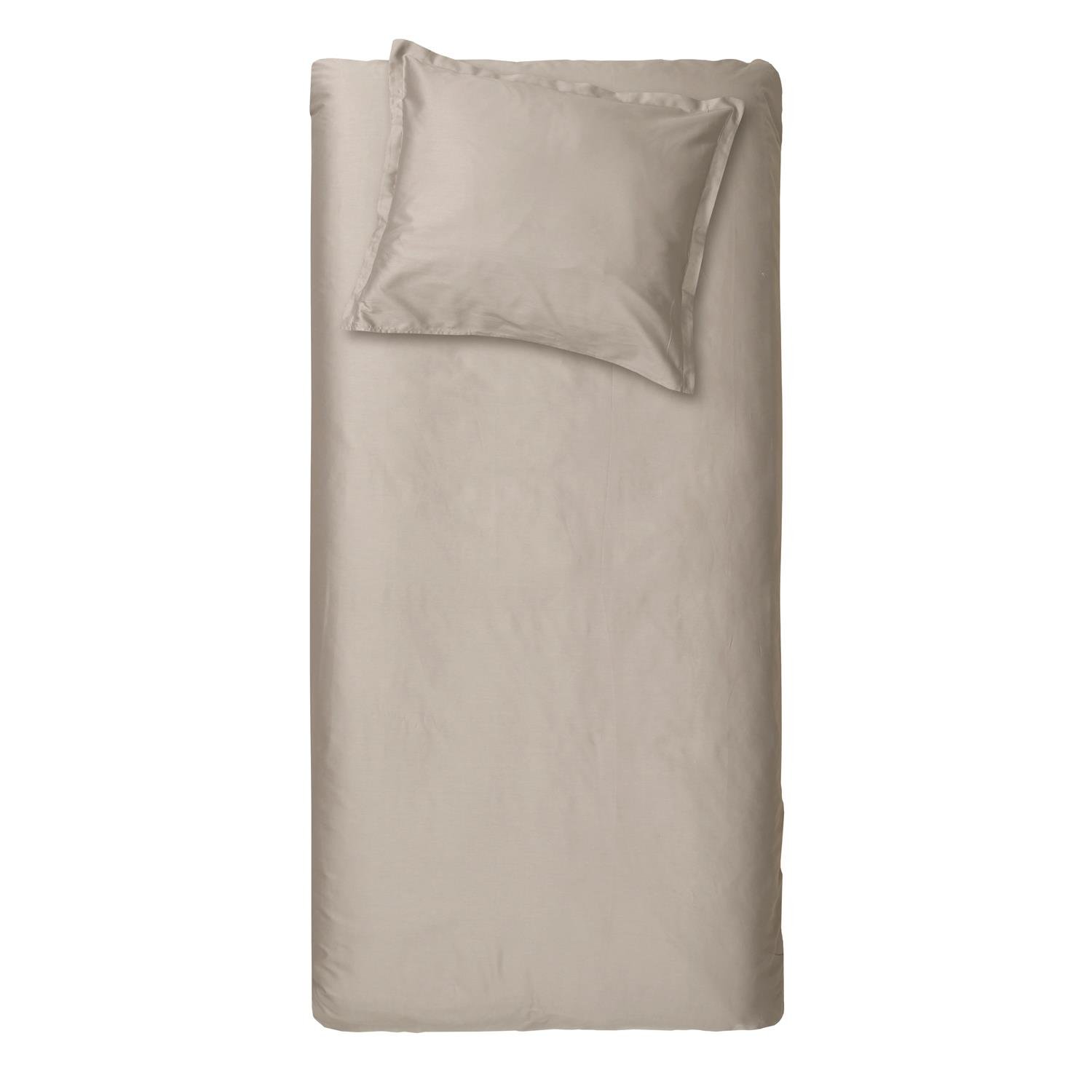 Cinderella dekbedovertrek Satijn - 200x200|220 cm - Taupe