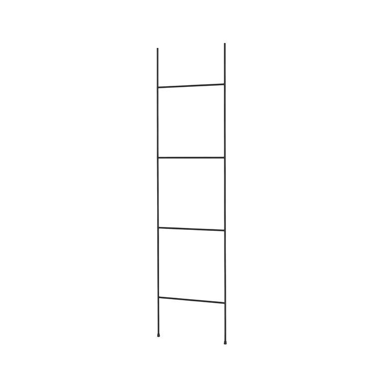 Fera Handdoekladder | Zwart | Staal