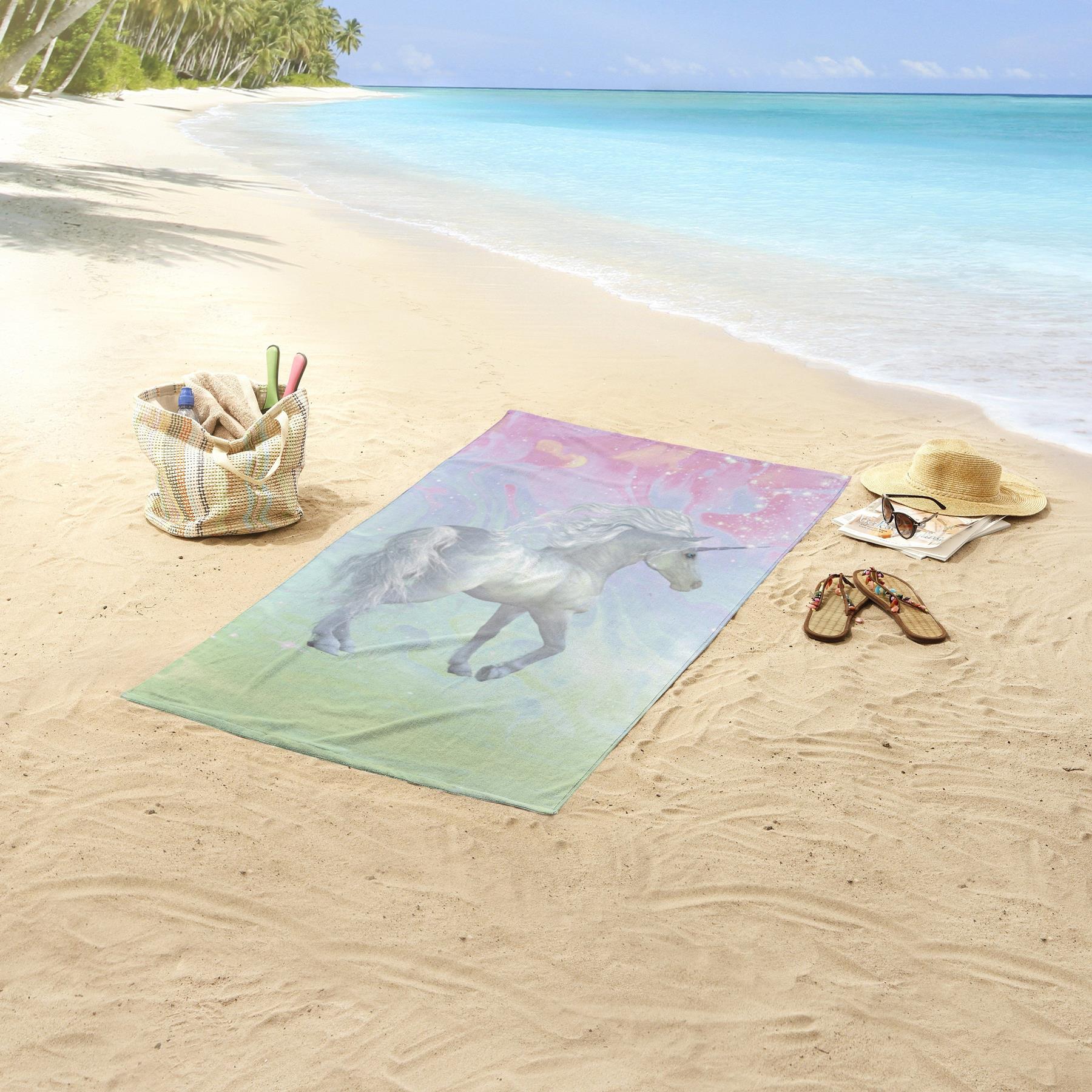 Good Morning Kids Unicorn Strandlaken 75 x 150 cm