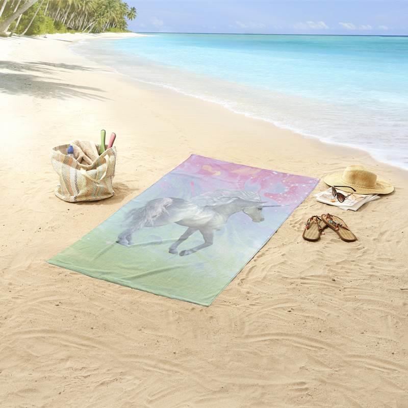 Good Morning Kids Unicorn Strandlaken 75 x 150 cm