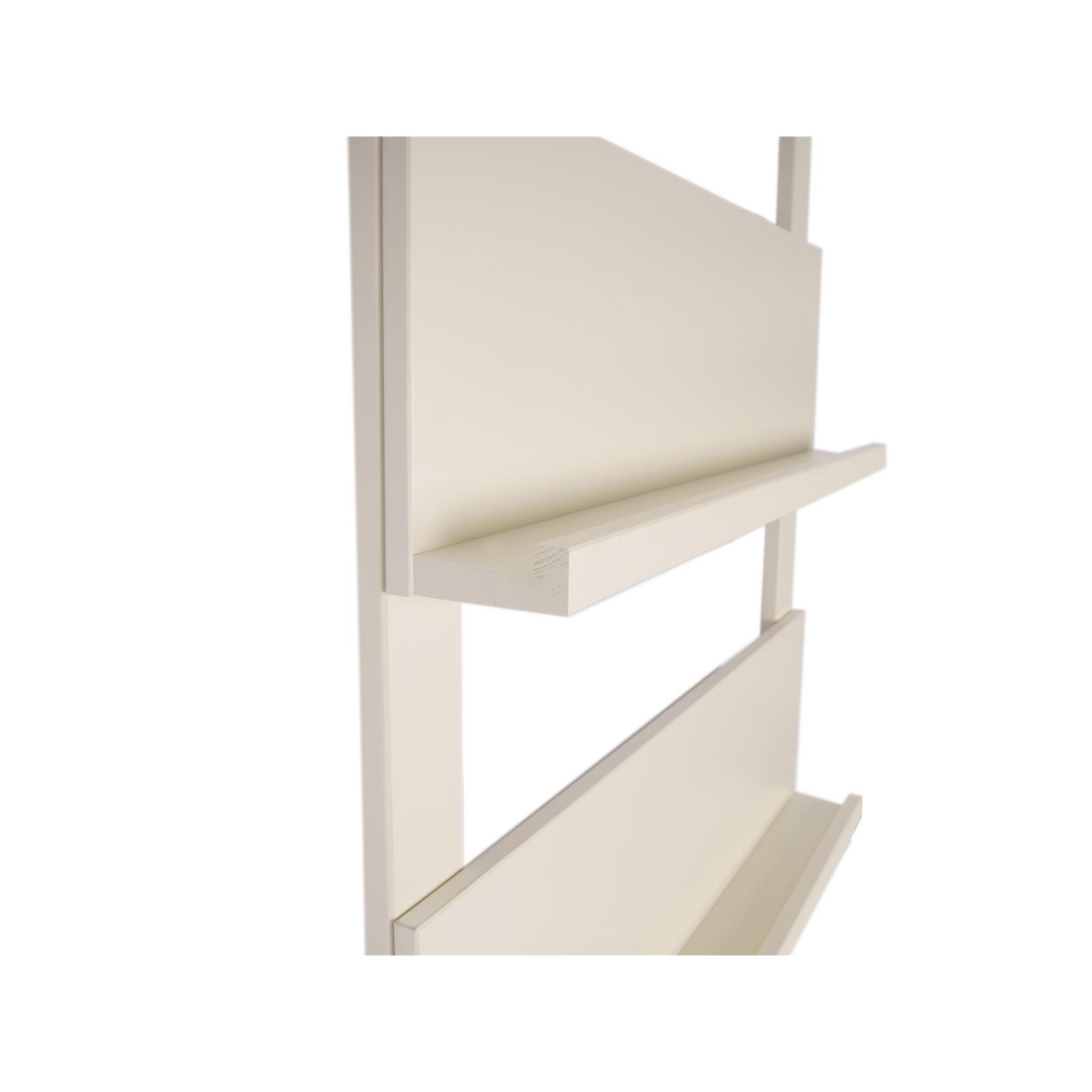 MaximaVida wandrek Jamie ivoor boekenrek - 180 x 80 cm
