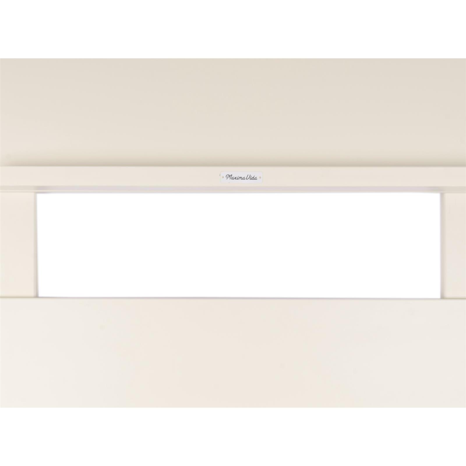 MaximaVida wandrek Jamie ivoor boekenrek - 180 x 80 cm