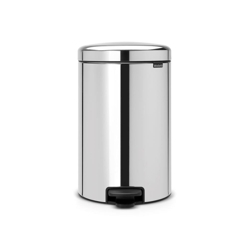 Brabantia NewIcon Pedaalemmer 20 L - Brilliant Steel