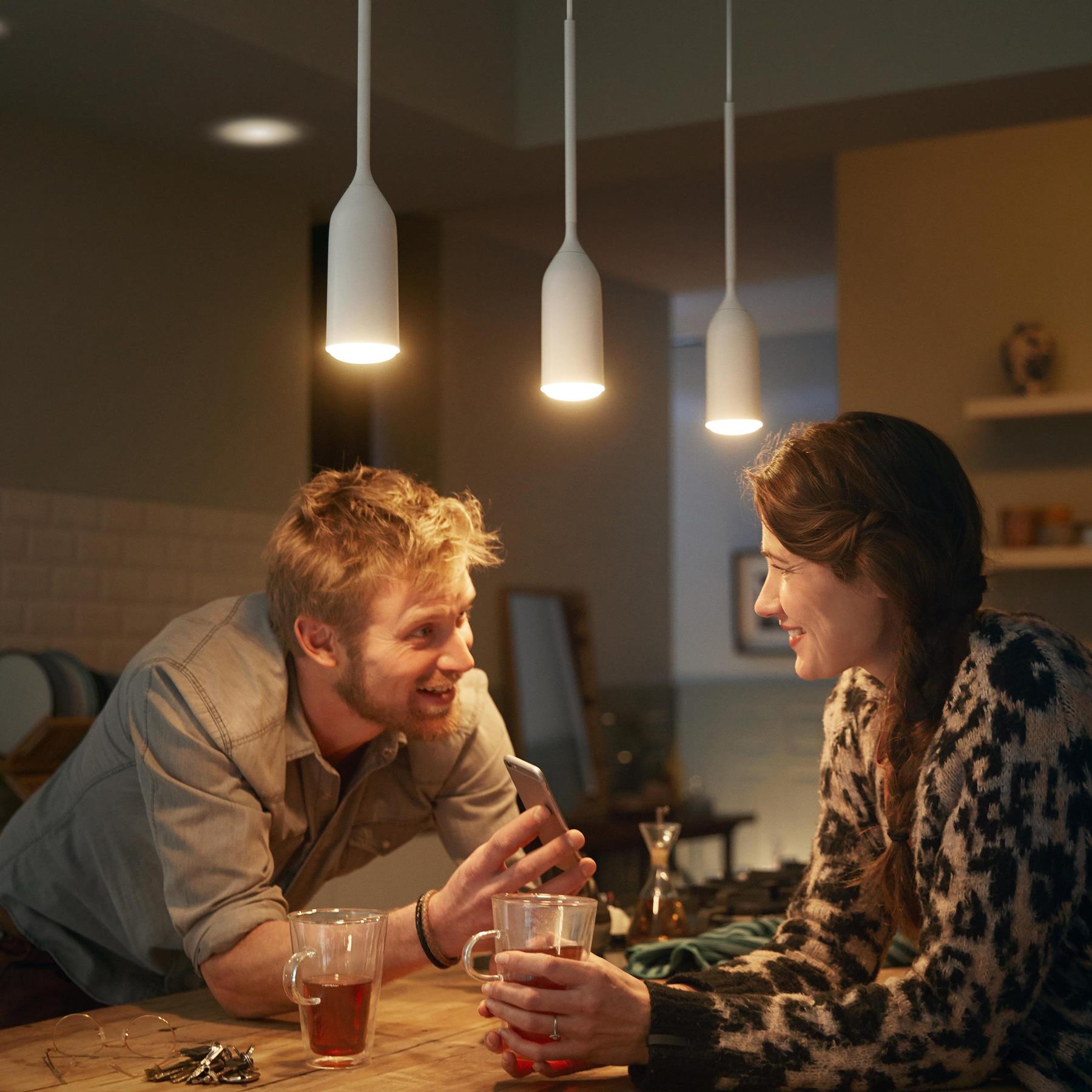 Philips Hue Devote Hanglamp - incl. dimmer switch