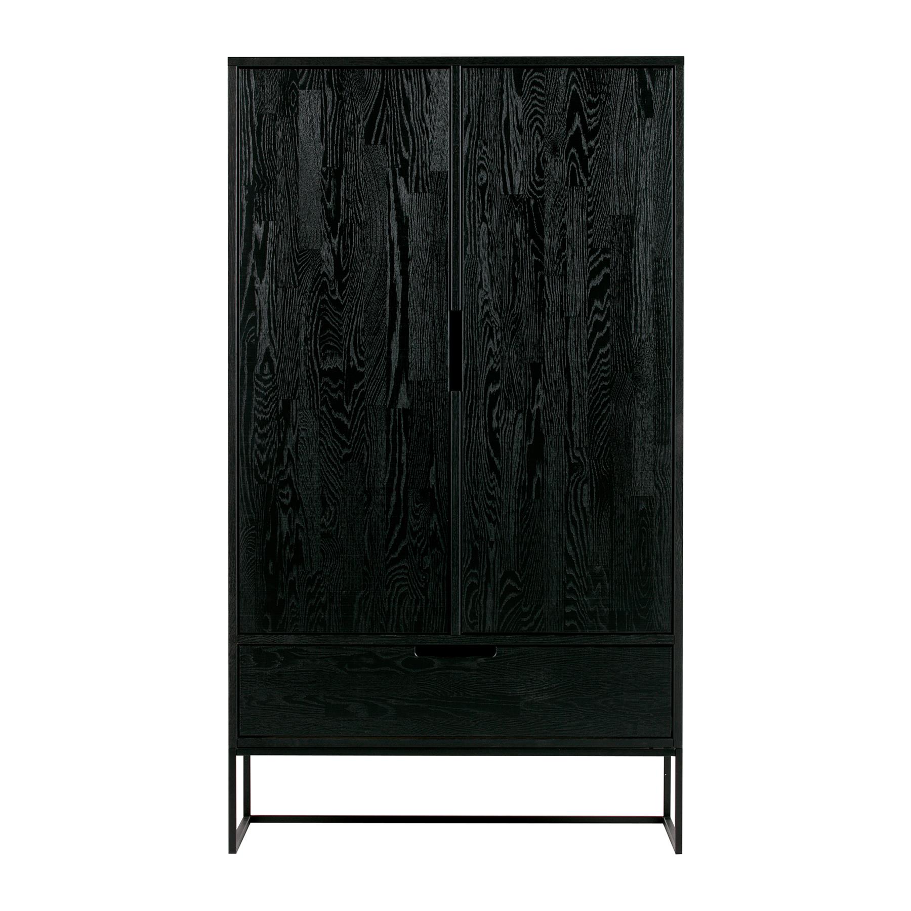 WOOOD Exclusive Silas Opbergkast B 85 cm - Black Night