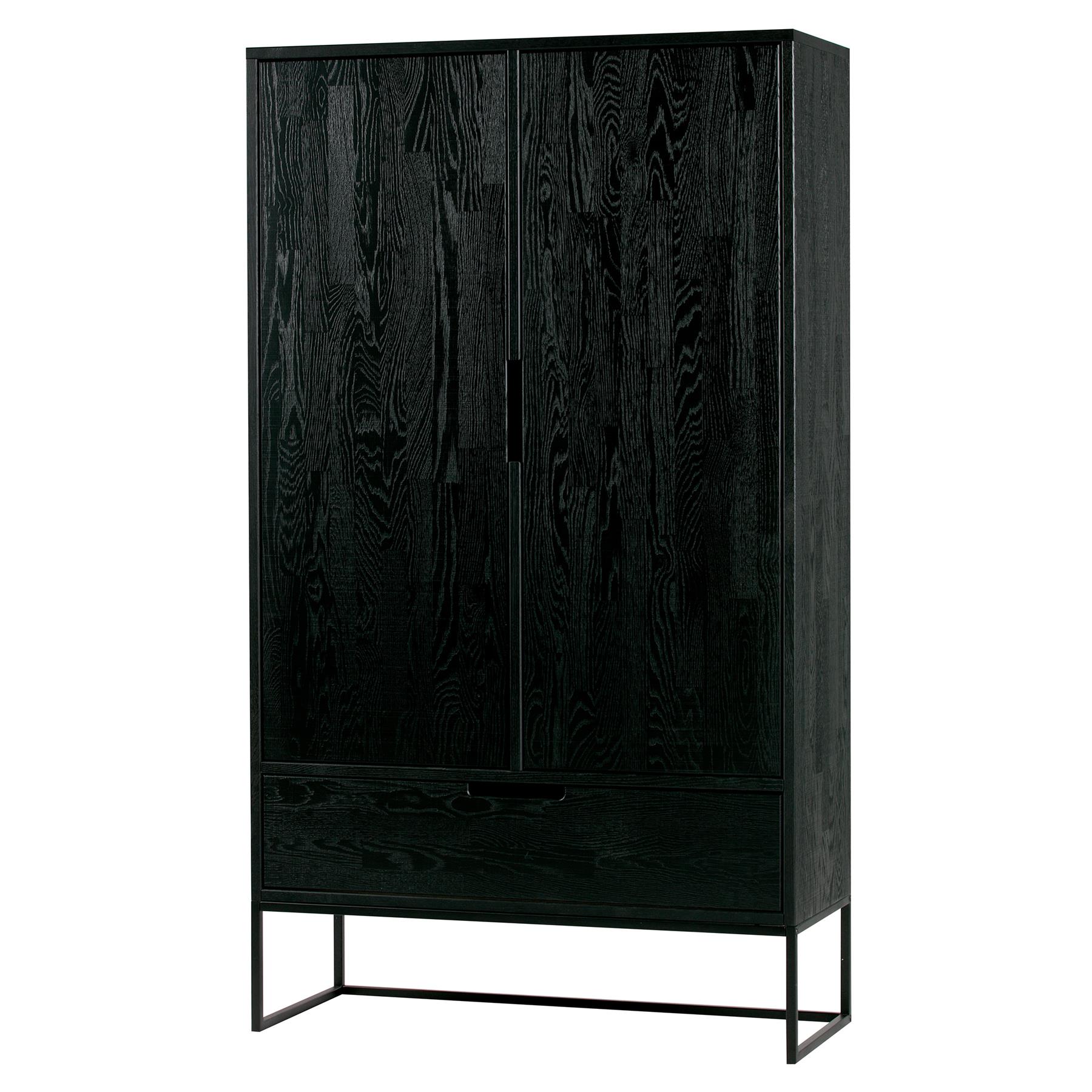 WOOOD Exclusive Silas Opbergkast B 85 cm - Black Night