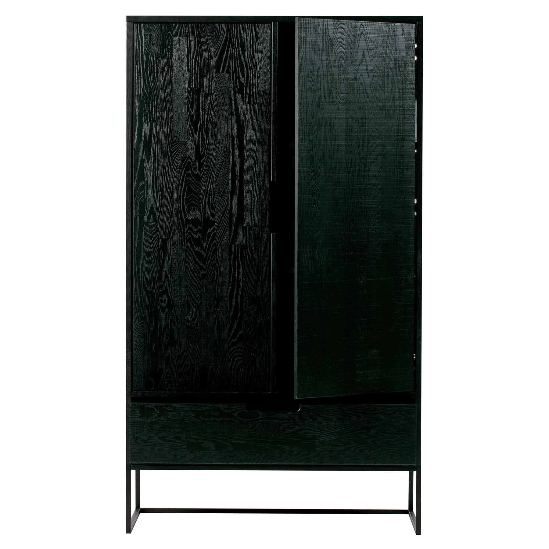 WOOOD Exclusive Silas Opbergkast B 85 cm - Black Night