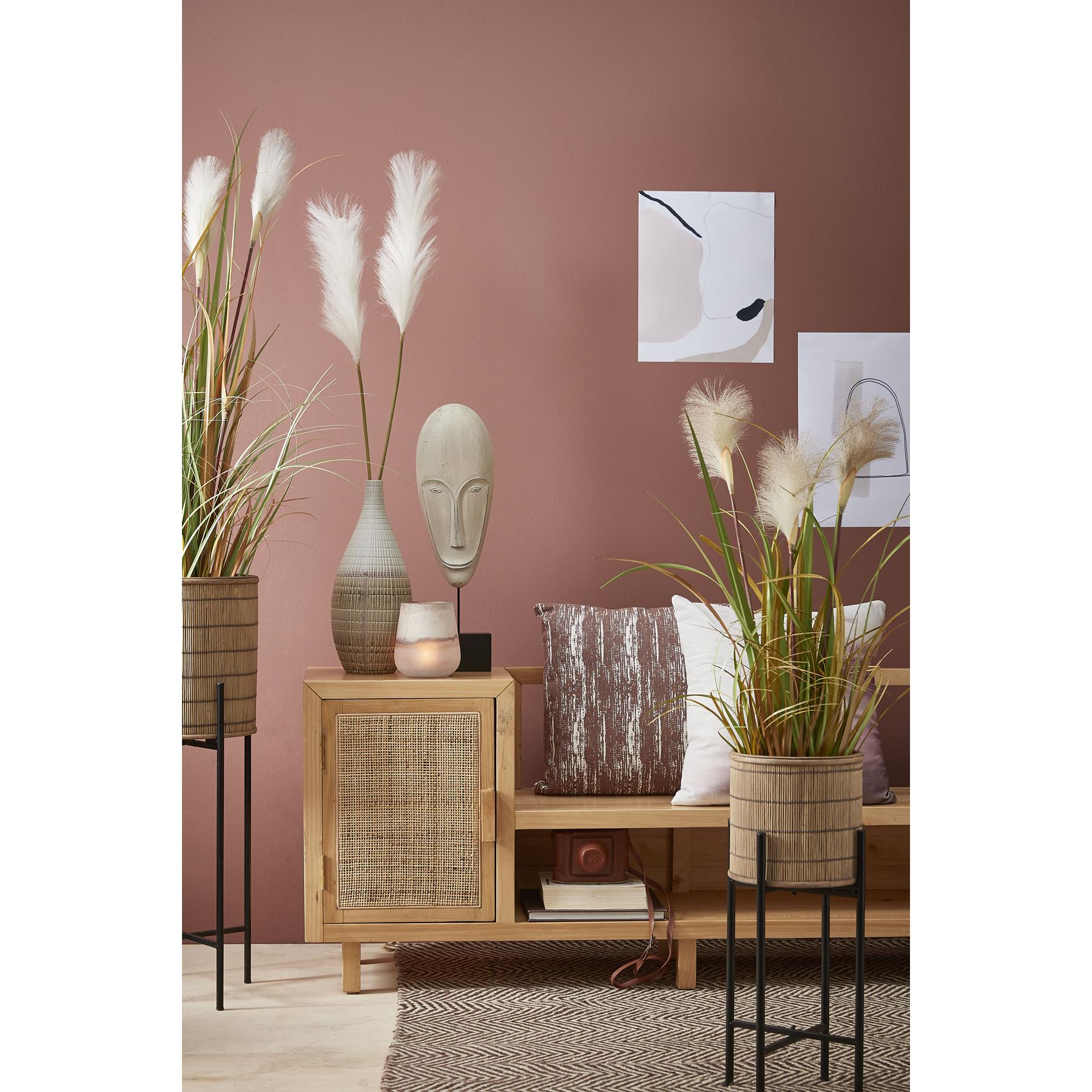 Mica Decorations Pluimgras Foxtail Kunstplant H120 cm Groen