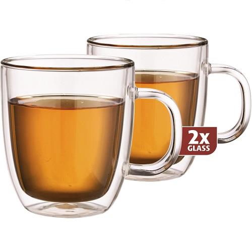 Maxxo - Theeglazen Dubbelwandig, set van 2 - Maxxo