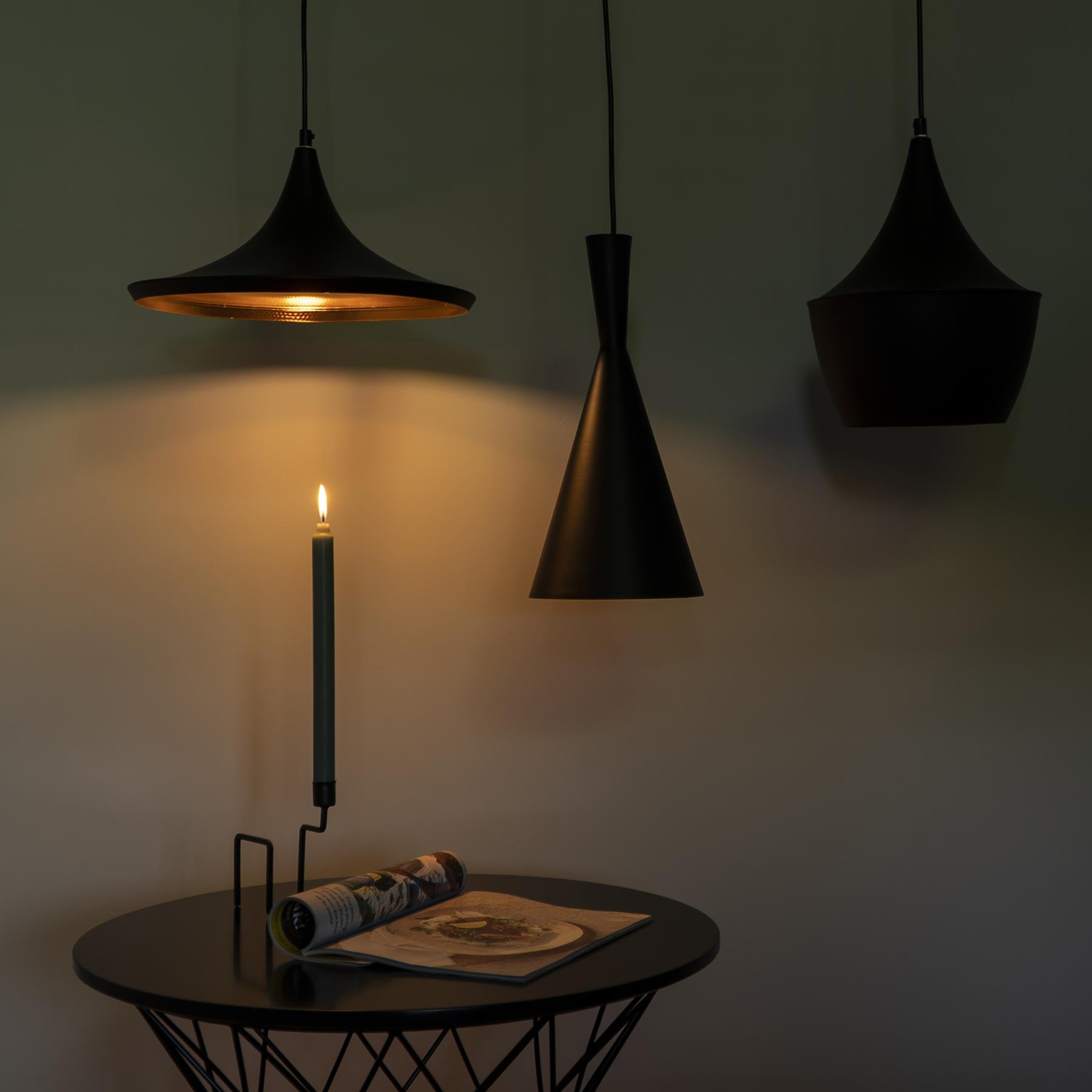 QUVIO Hanglamp rond zwart - QUV5069L-BLACK