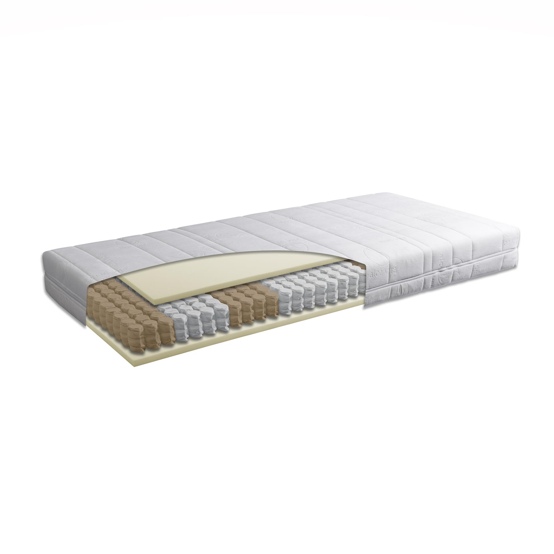 MOOS Davin Pocket HR Aloë Vera Matras 90 x 200 cm