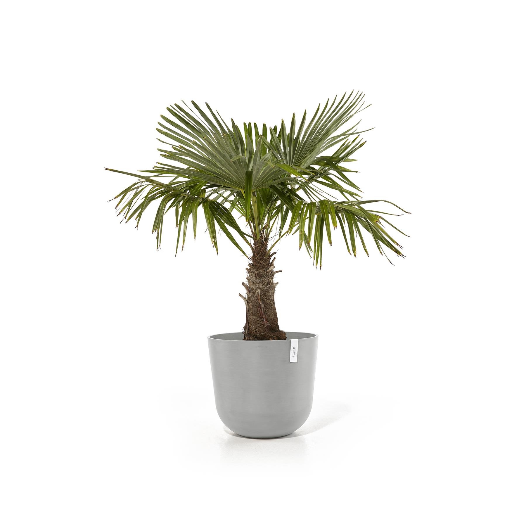 Ecopots Oslo Bloempot Ø 55 cm - Witgrijs