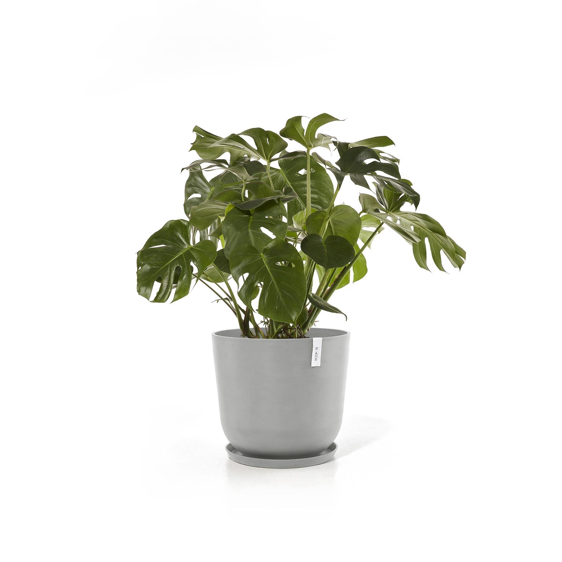 Ecopots Oslo Bloempot Ø 55 cm - Witgrijs
