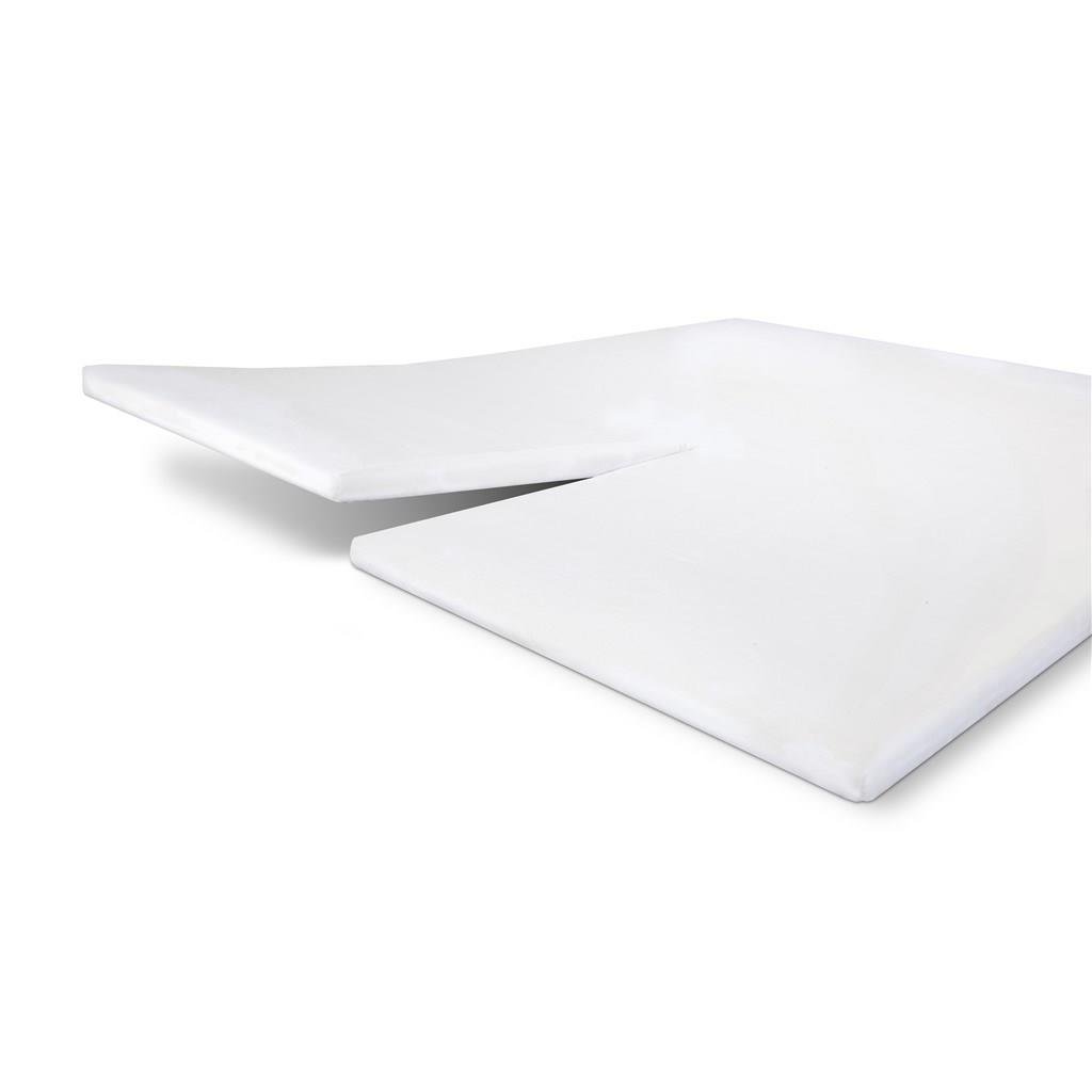 Byrklund - Hoeslaken Split-Topper - Jersey - 160x200 - Wit