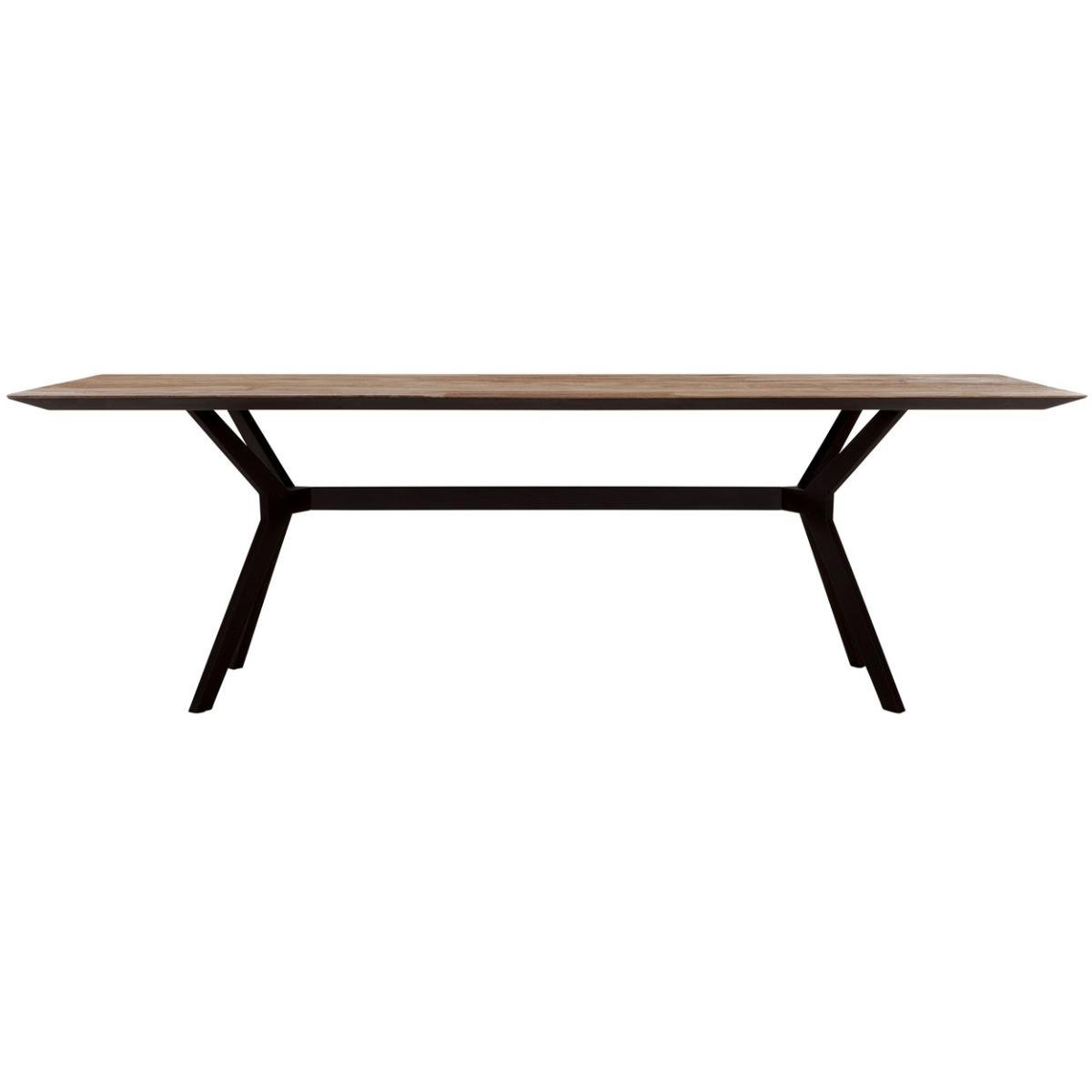 24Designs Metropole Eettafel - L225 X B95 X H78 Cm - Teakhout