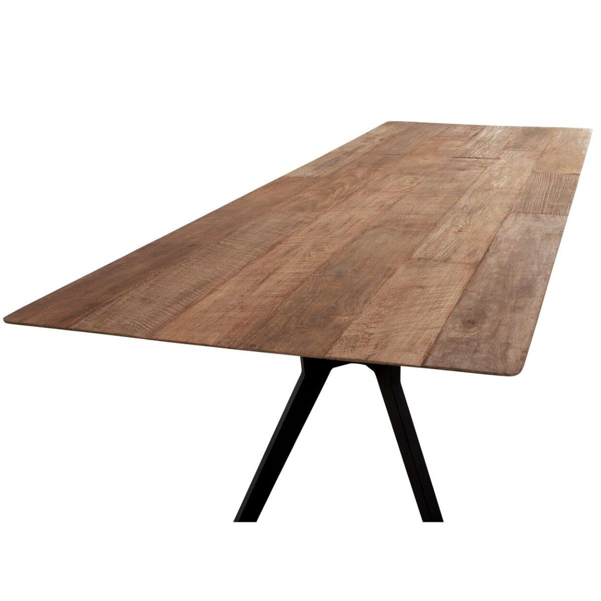 24Designs Metropole Eettafel - L225 X B95 X H78 Cm - Teakhout