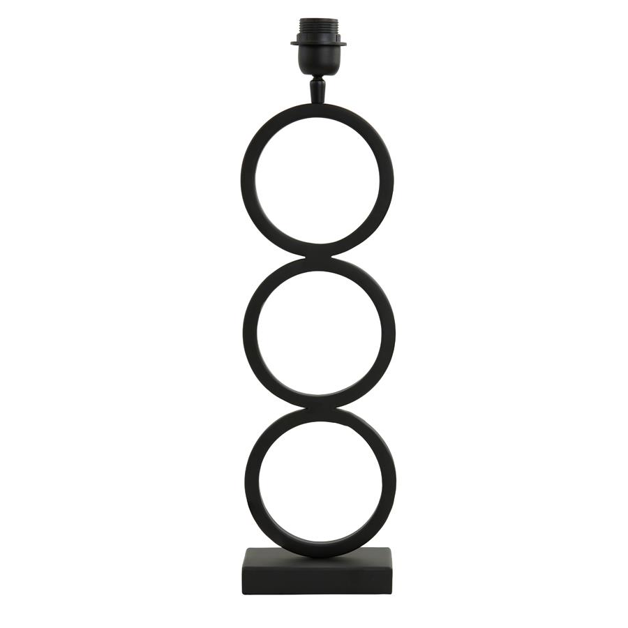 Light & Living - Lampvoet STELIOS - 15x10x51cm - Zwart