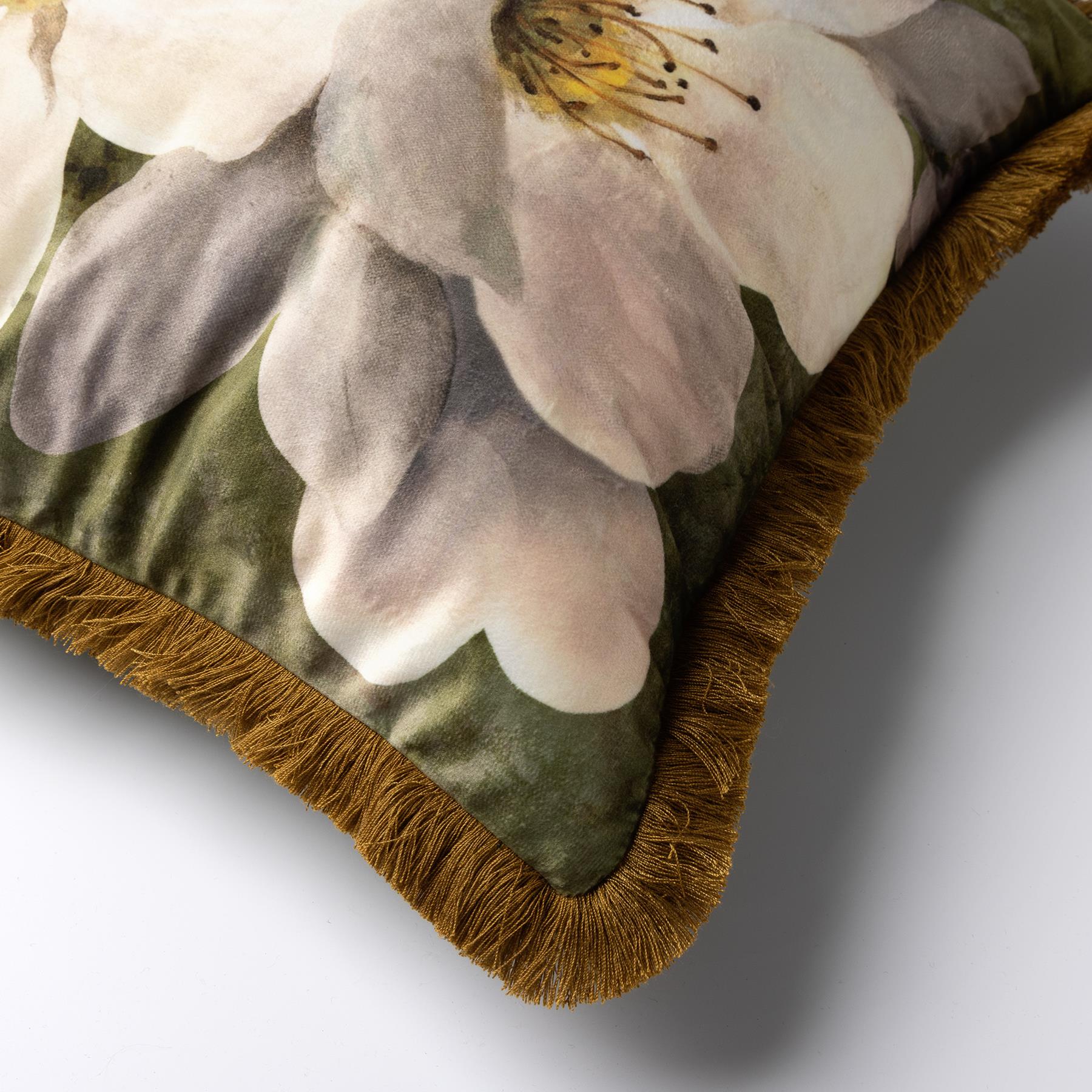 Dutch Decor sierkussen NENA - 45x45 cm Olive Branch