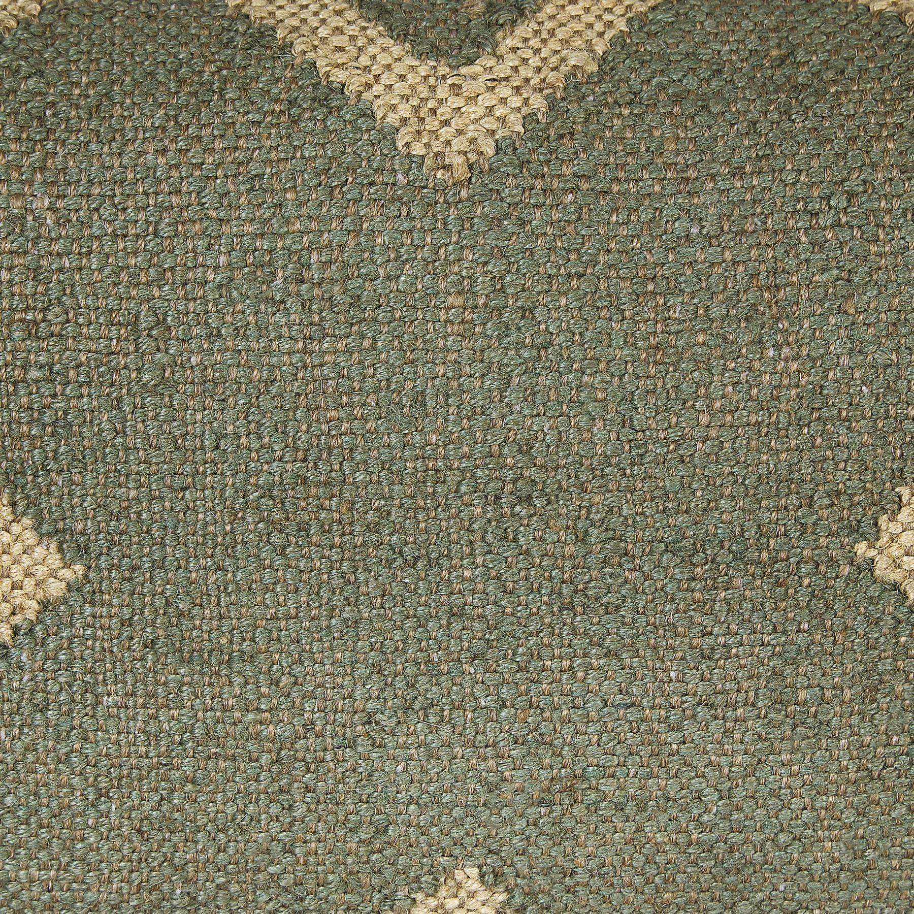Beliani - GOPI - Sierkussen - Groen - 45 x 45 cm - Jute