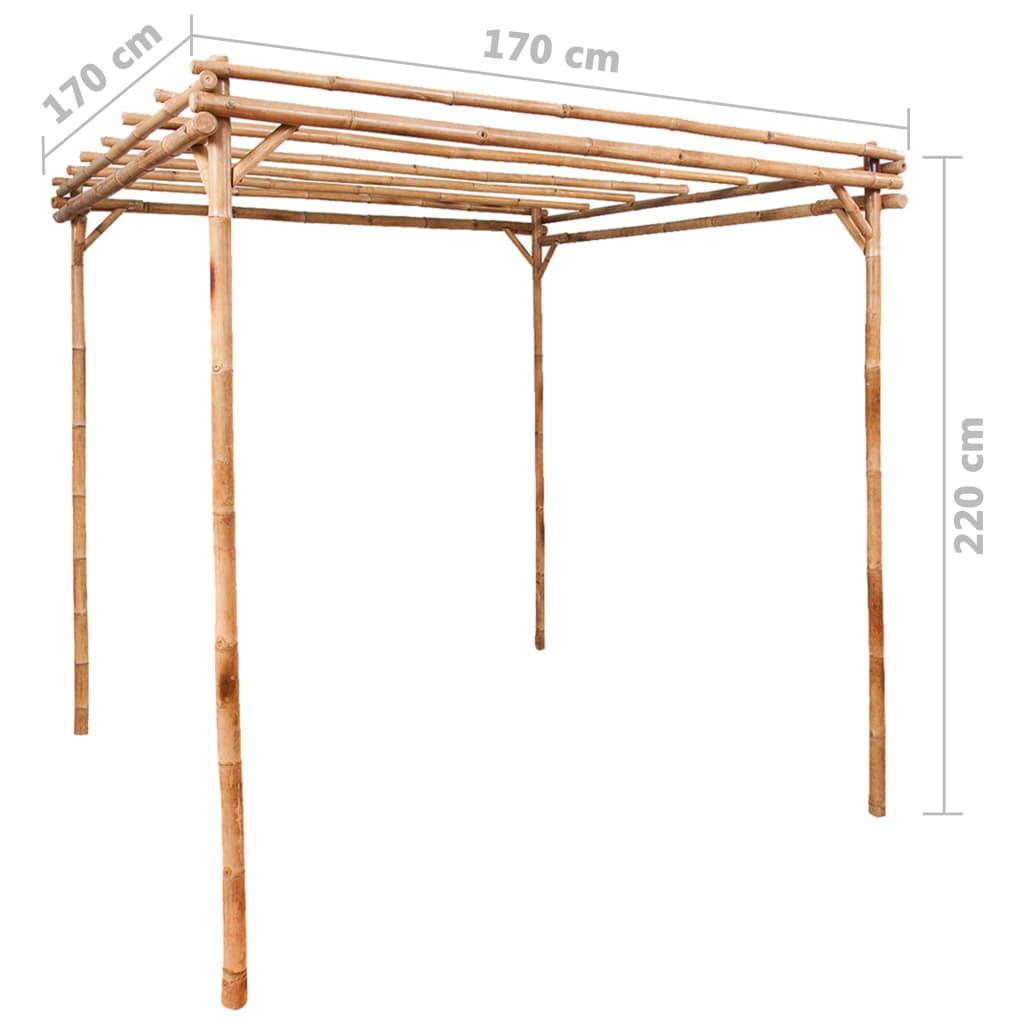 vidaXL Pergola Bruin