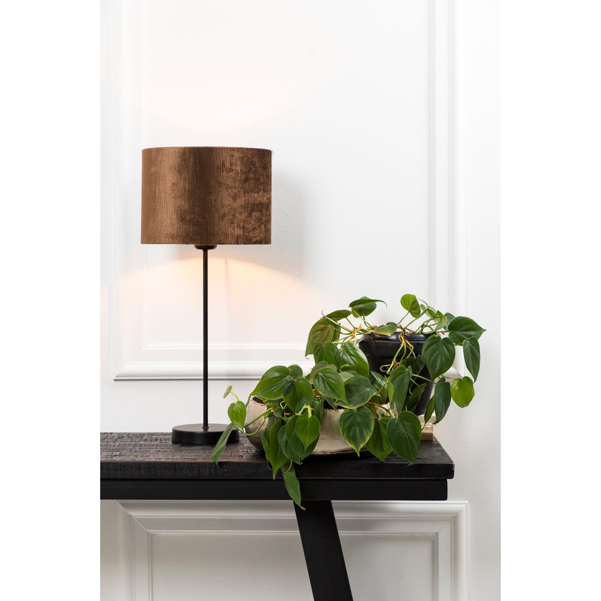 Light & Living - Lampvoet HOUSTON - Ø13x44.5cm - Zwart