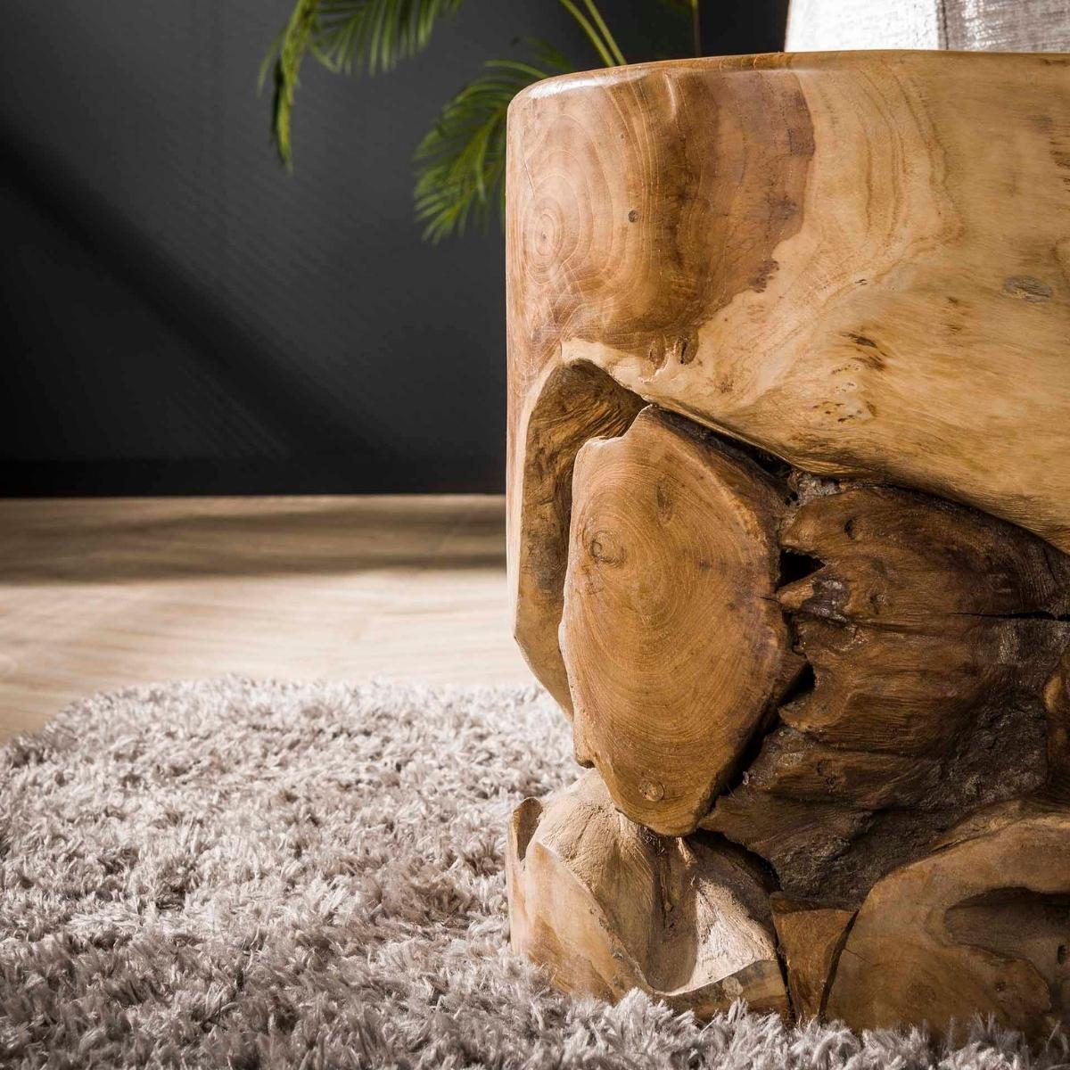 Fraaai - Pála ronde bijzettafel - Ø30 cm - naturel