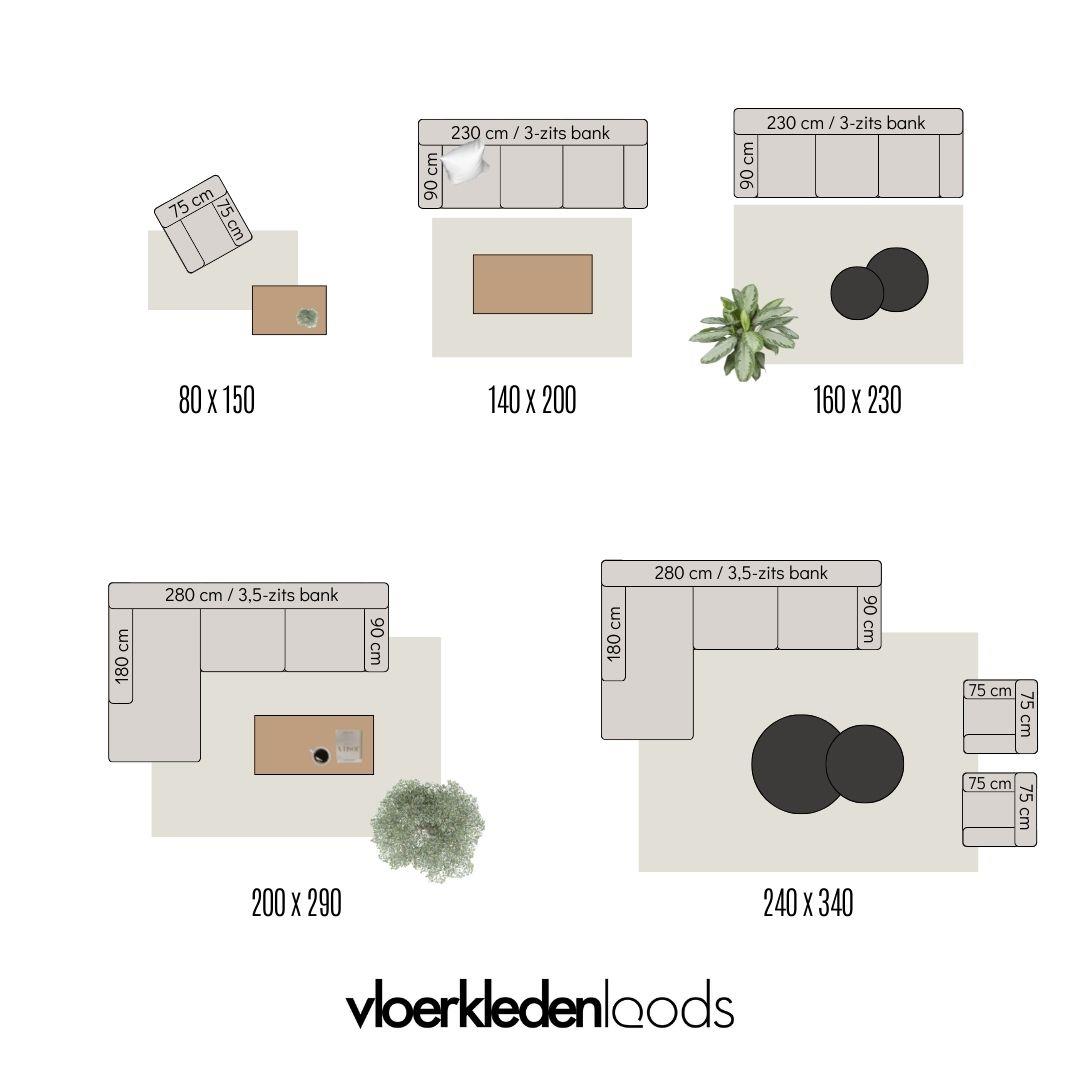 Interieur05- Vintage vloerkleed Nain Perzisch Rood