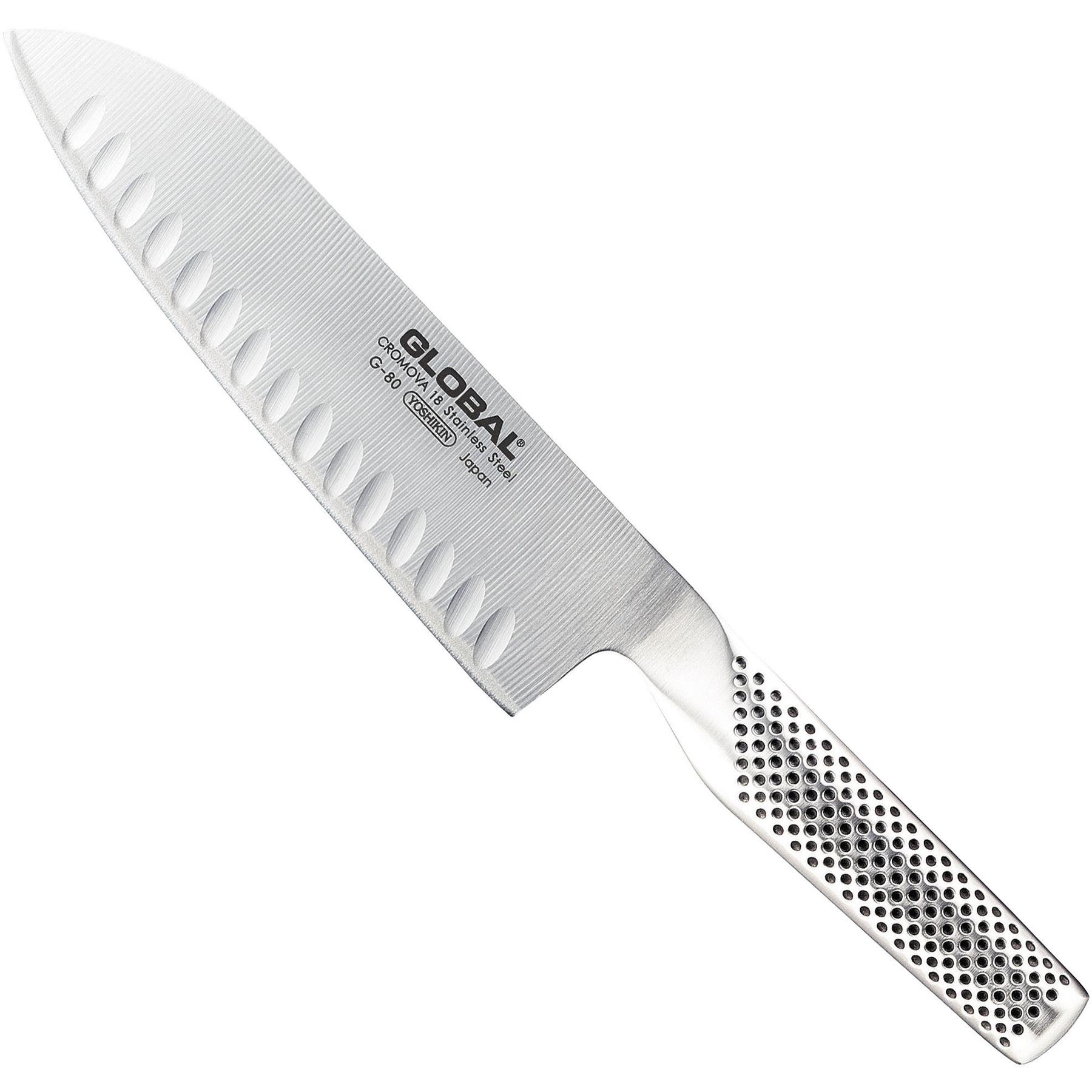 Global G80 Santokumes - 20 cm - Kuiltjes